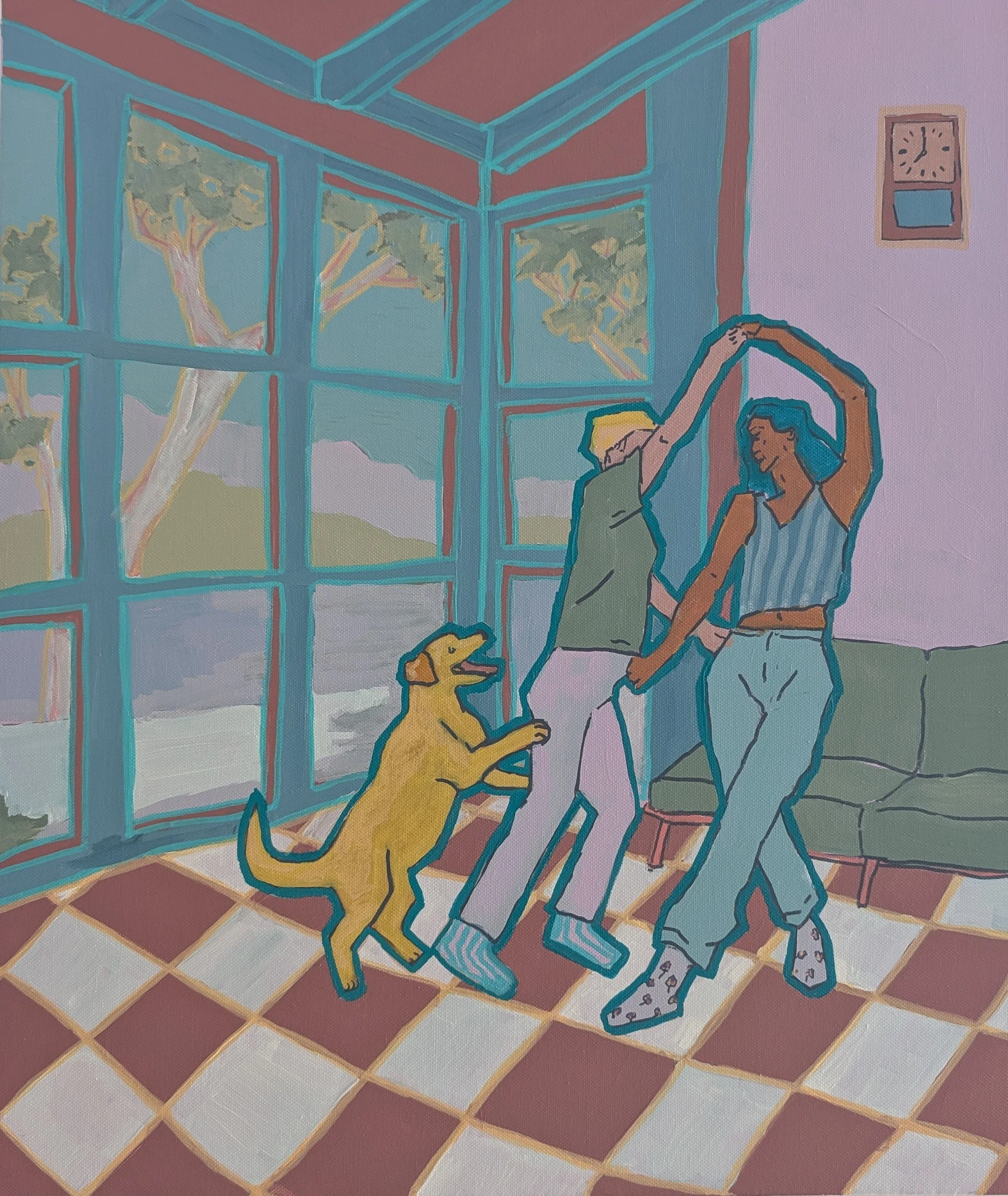 EVENING DANCE 51cm x 61cm