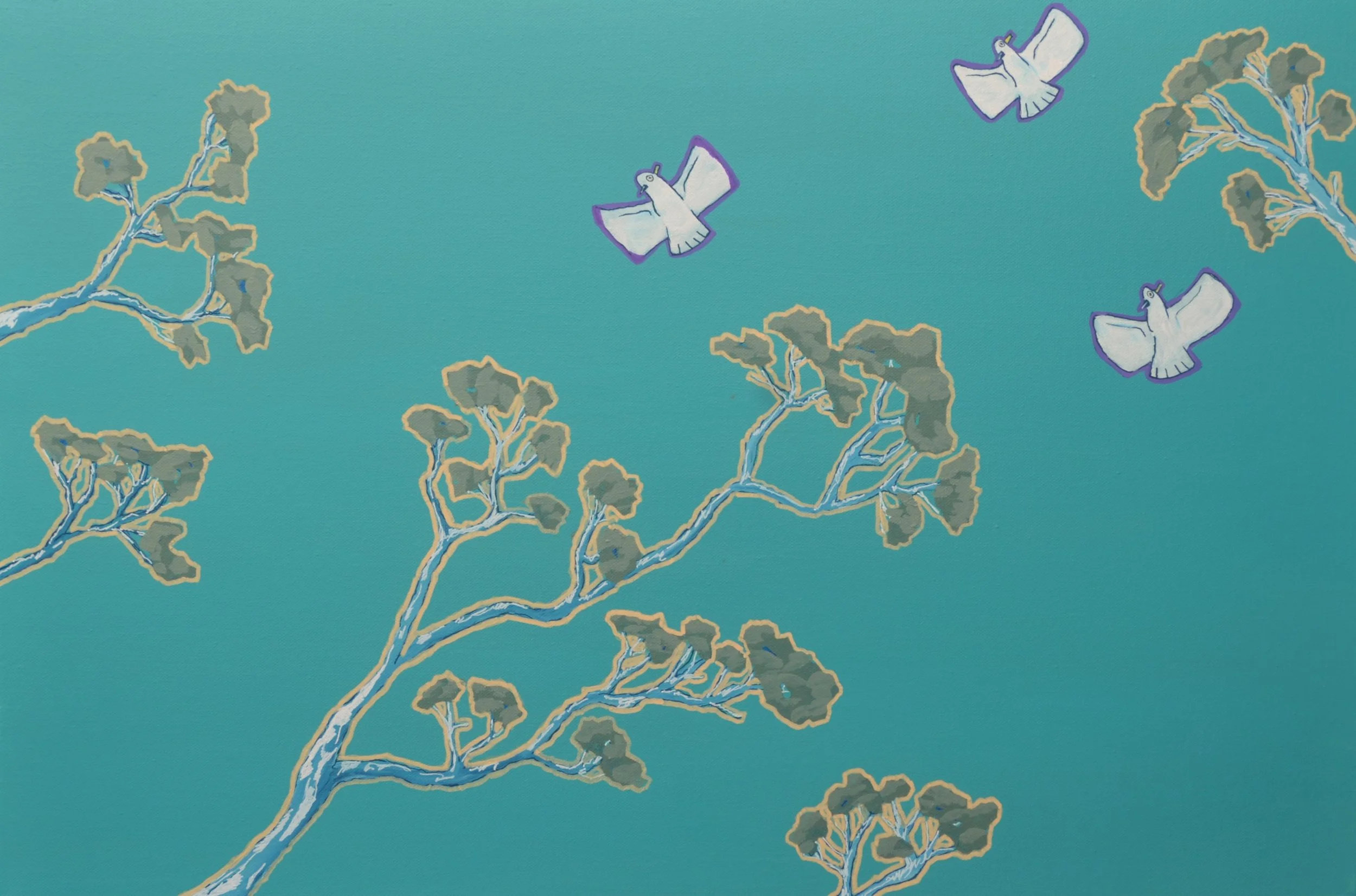 TURQUIOSE TRANQUILITY print