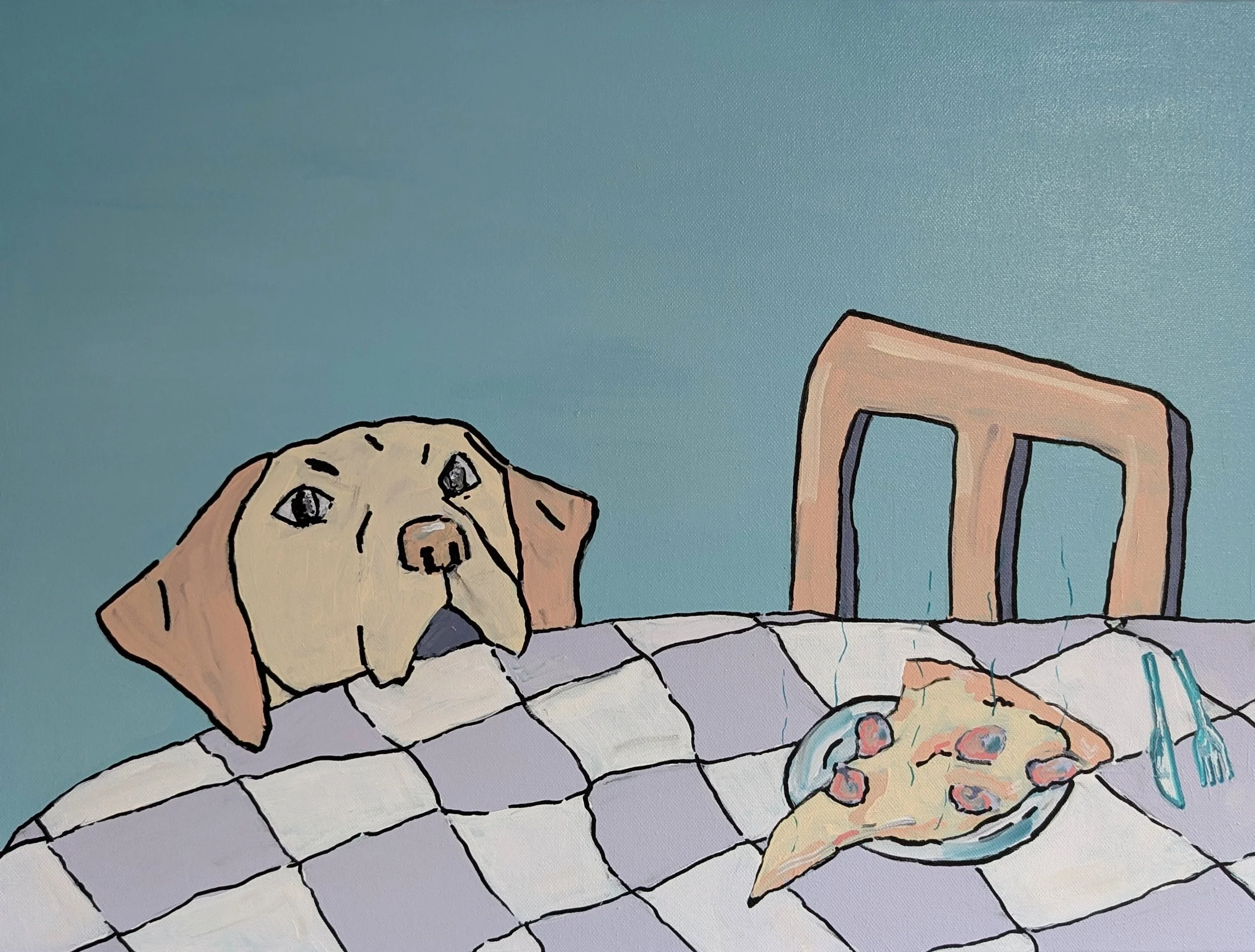 JUST ONE SLICE print