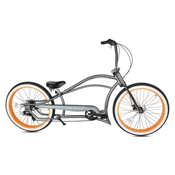 SIENA GT-7 29" CHOPPER STRETCH CRUISER FAT TIRE BIKES OVERSIZED FRAME 7-SPEED