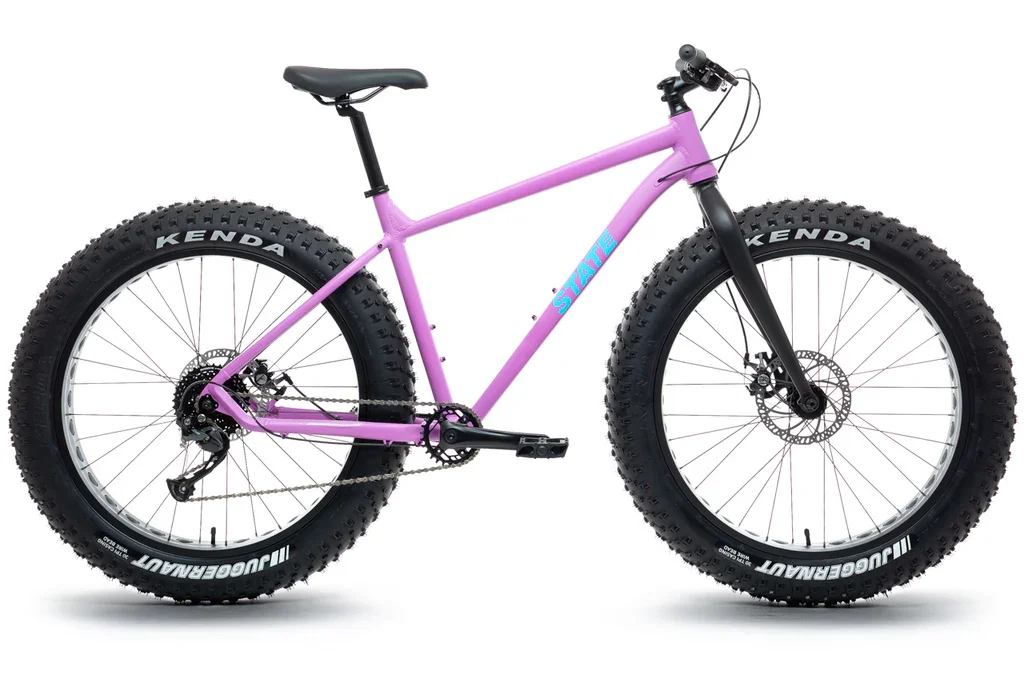 State Bicycle Co. 6061 Trail+ Fat Bike - Wildberry