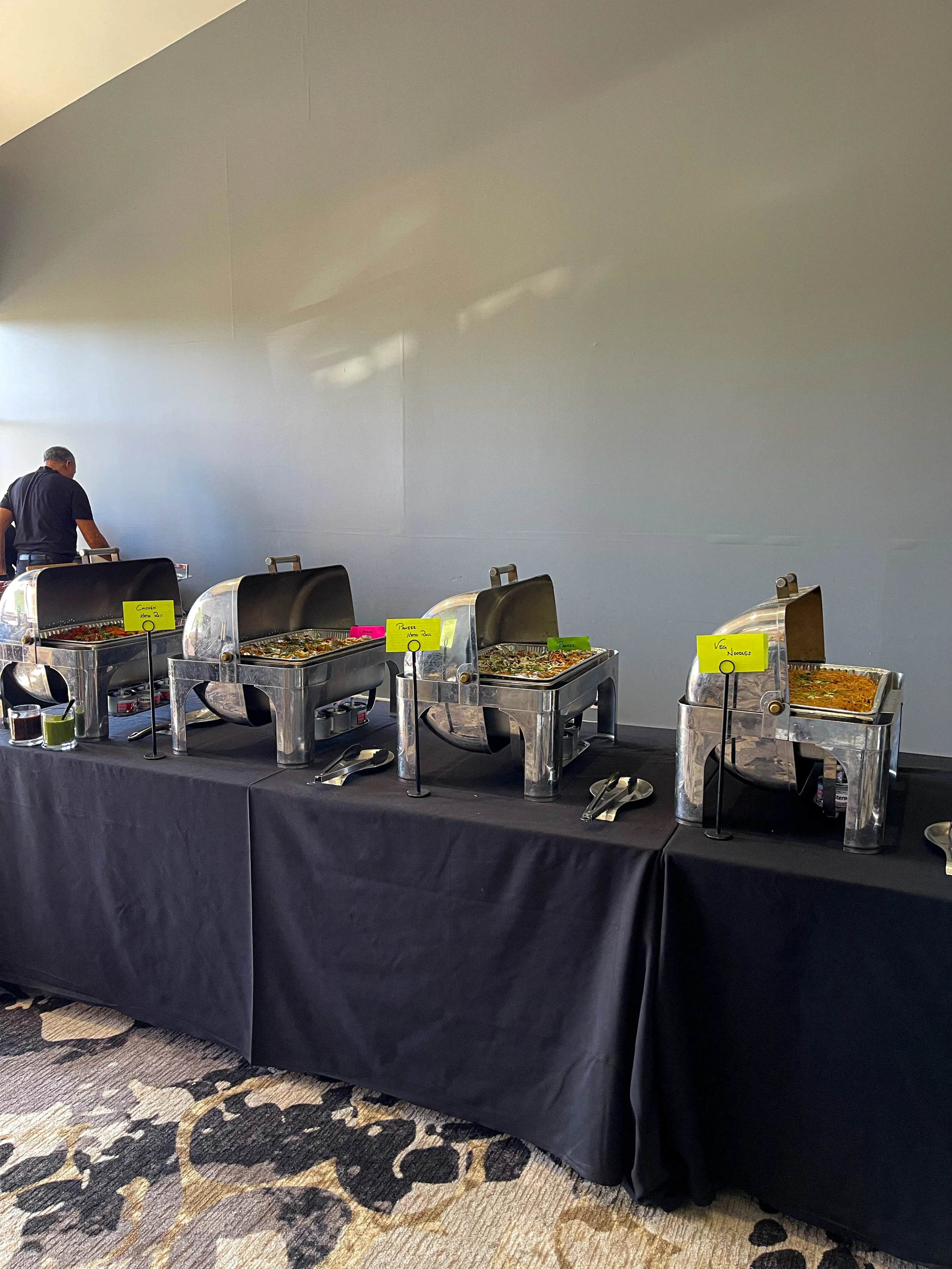 50th Birthday Catering Setup - Part 2