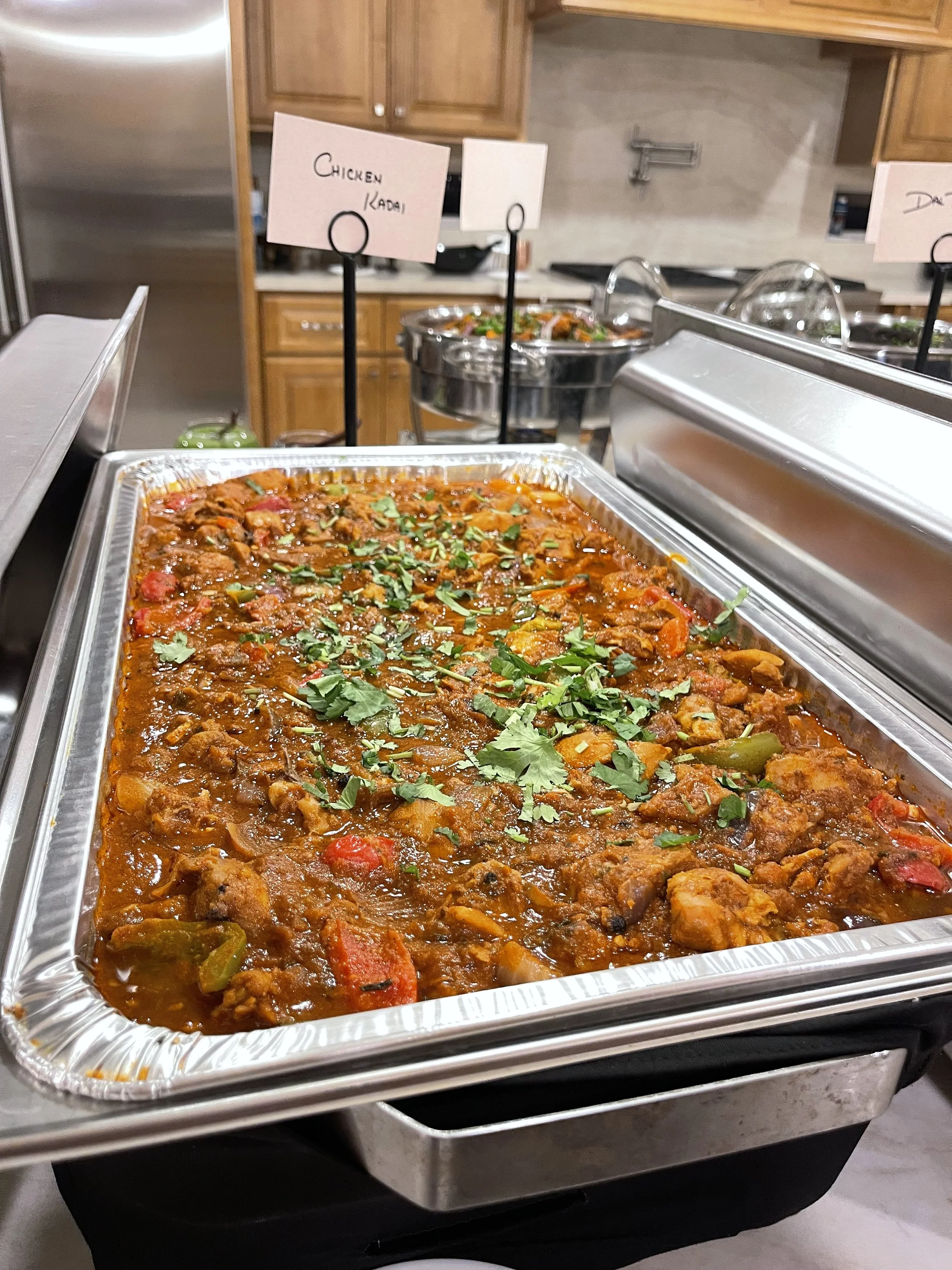 Kadai Chicken (Indoor Setup)