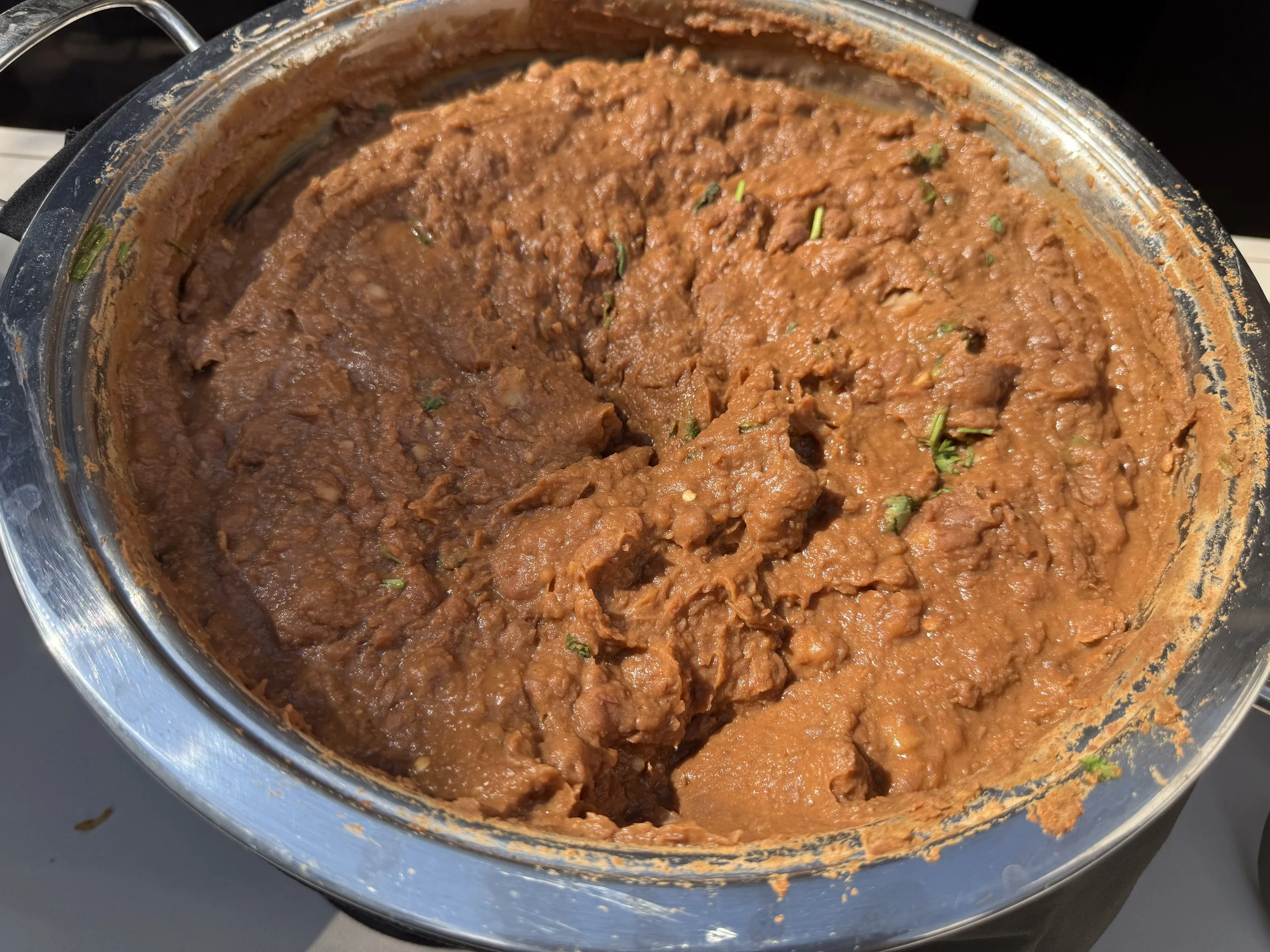 Refried beans