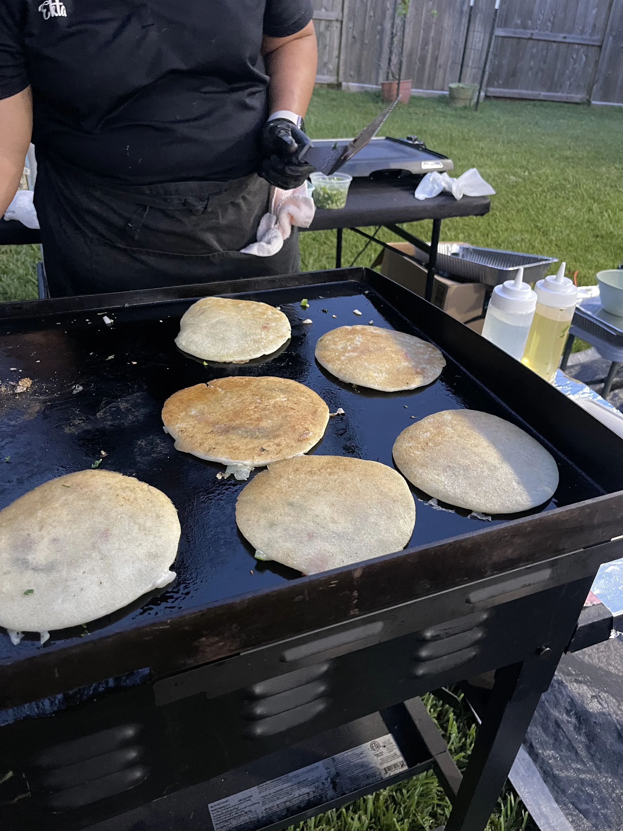 Fresh dosas