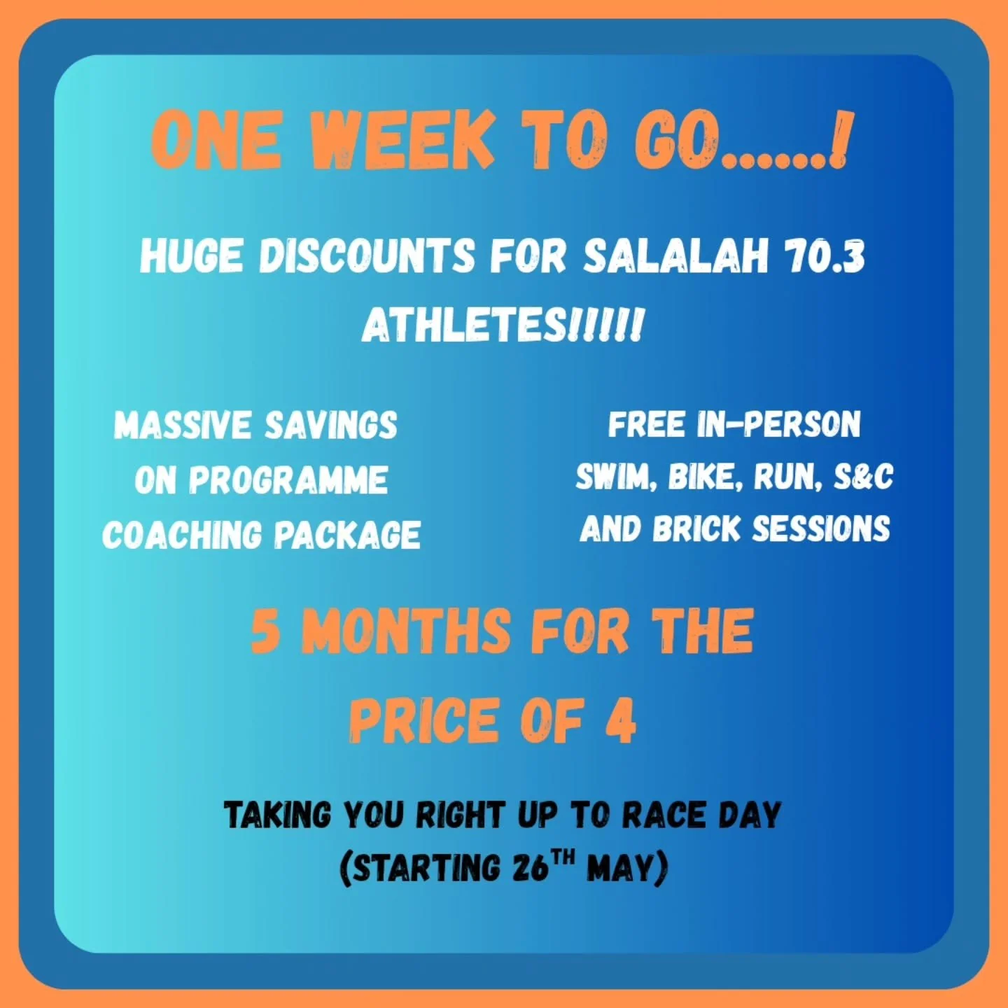 #triteamathena #triathlon #triathlontraining #triathloncoaching #coaching #coachingworks #trainsmarternotharder #salalah703 #omantriathloncommunity #muscatfitness #swim #bike #run