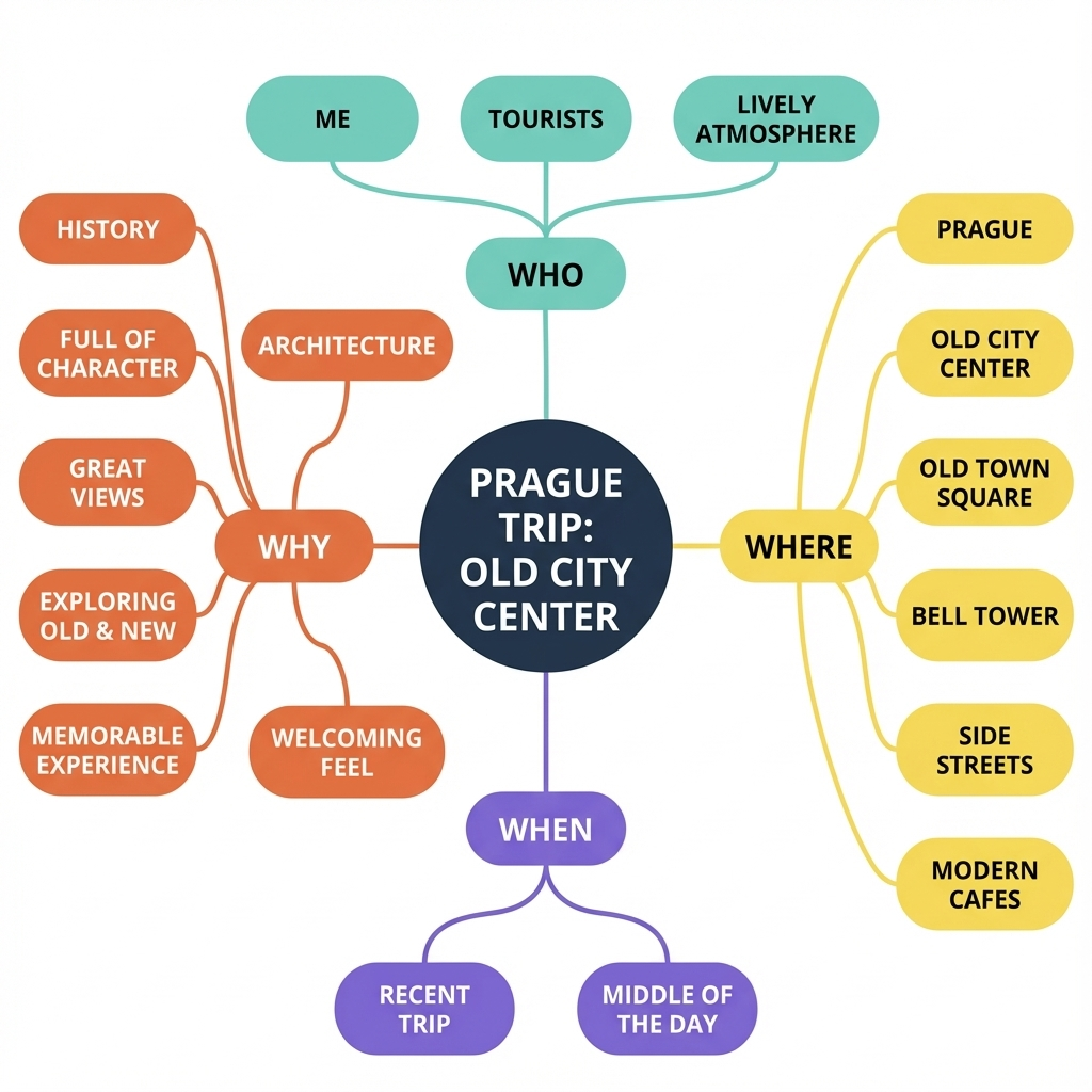 IELTS speaking part 2 mindmap