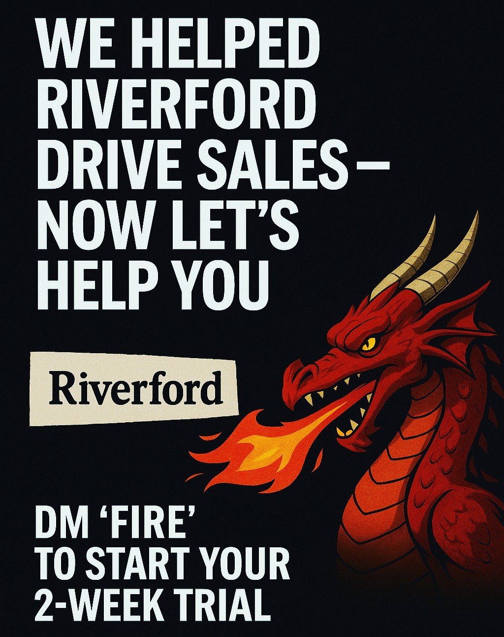 We helped Riverford. Yep &mdash; the veg box legends. 🥕
So&hellip; what&rsquo;s stopping us from helping you?
Now we help businesses like yours do the same &mdash; without the fluff, the faff, or the guesswork.

Whether you're selling skincare, fade