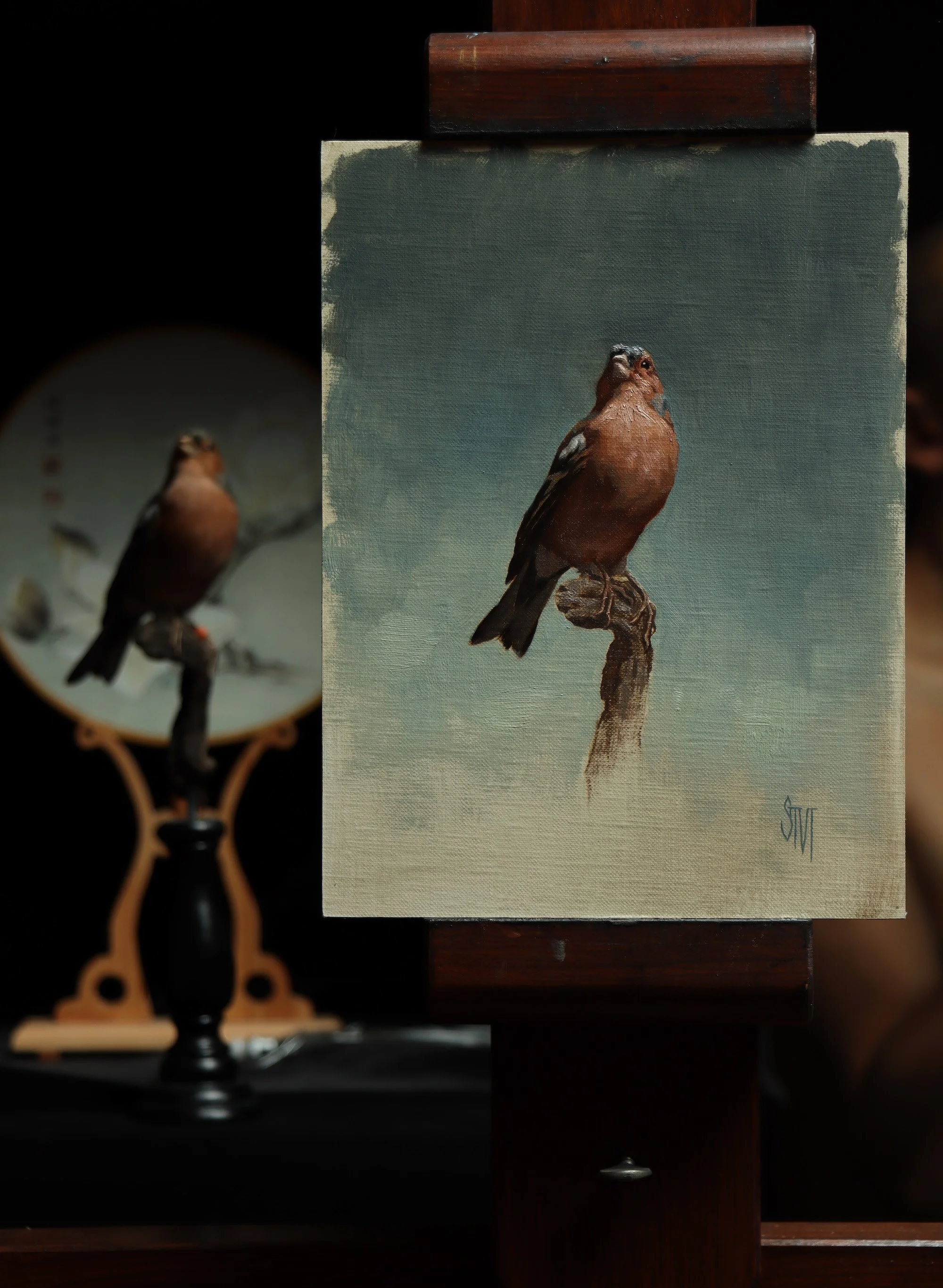  Please join us for   ‘Bird Painting in Oils’     with Sarah Margaret Gibson  