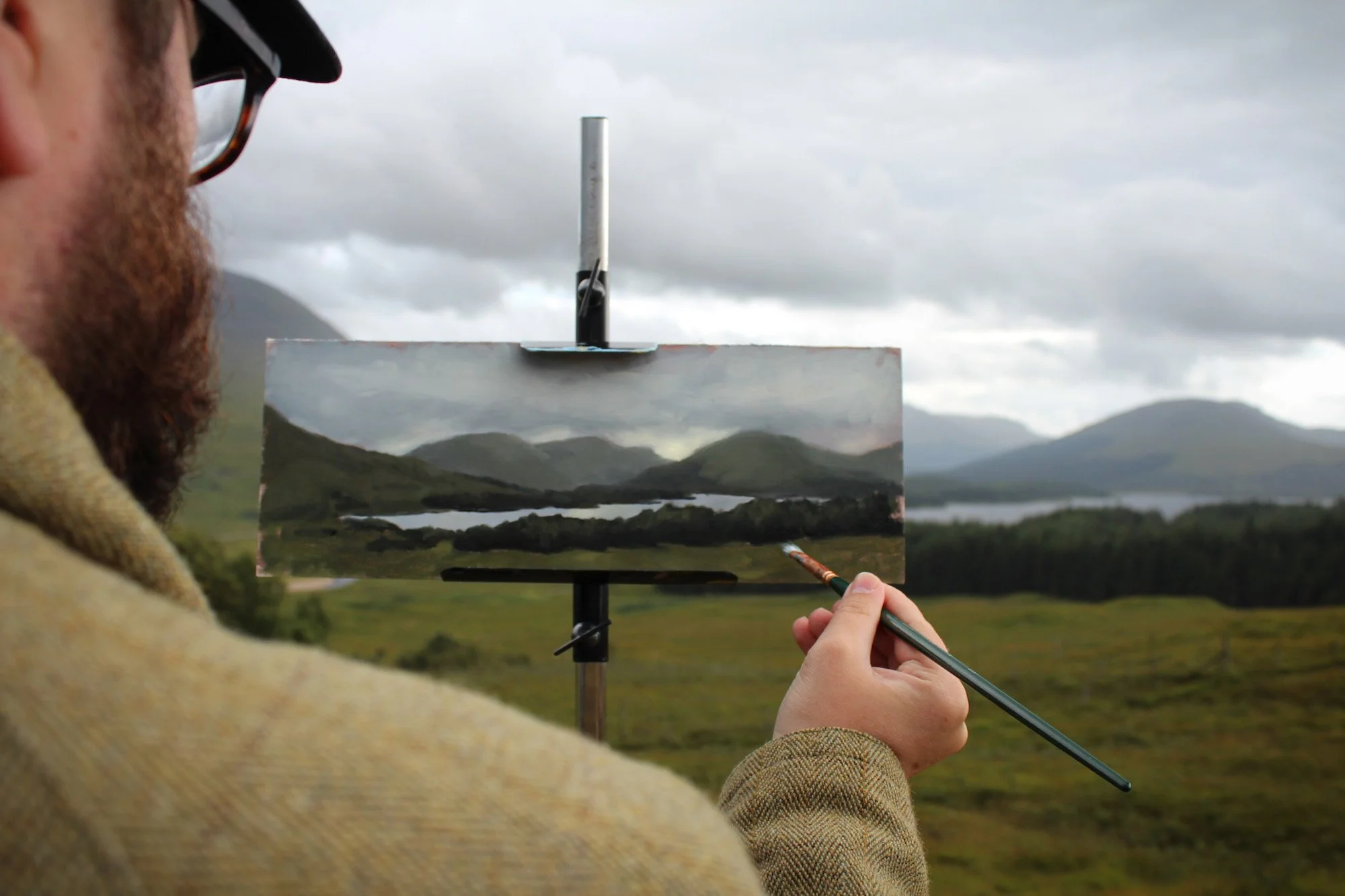  Please join us for   ‘Plein Air Painting in Inverness and Loch Ness’     with Lee Craigmile  