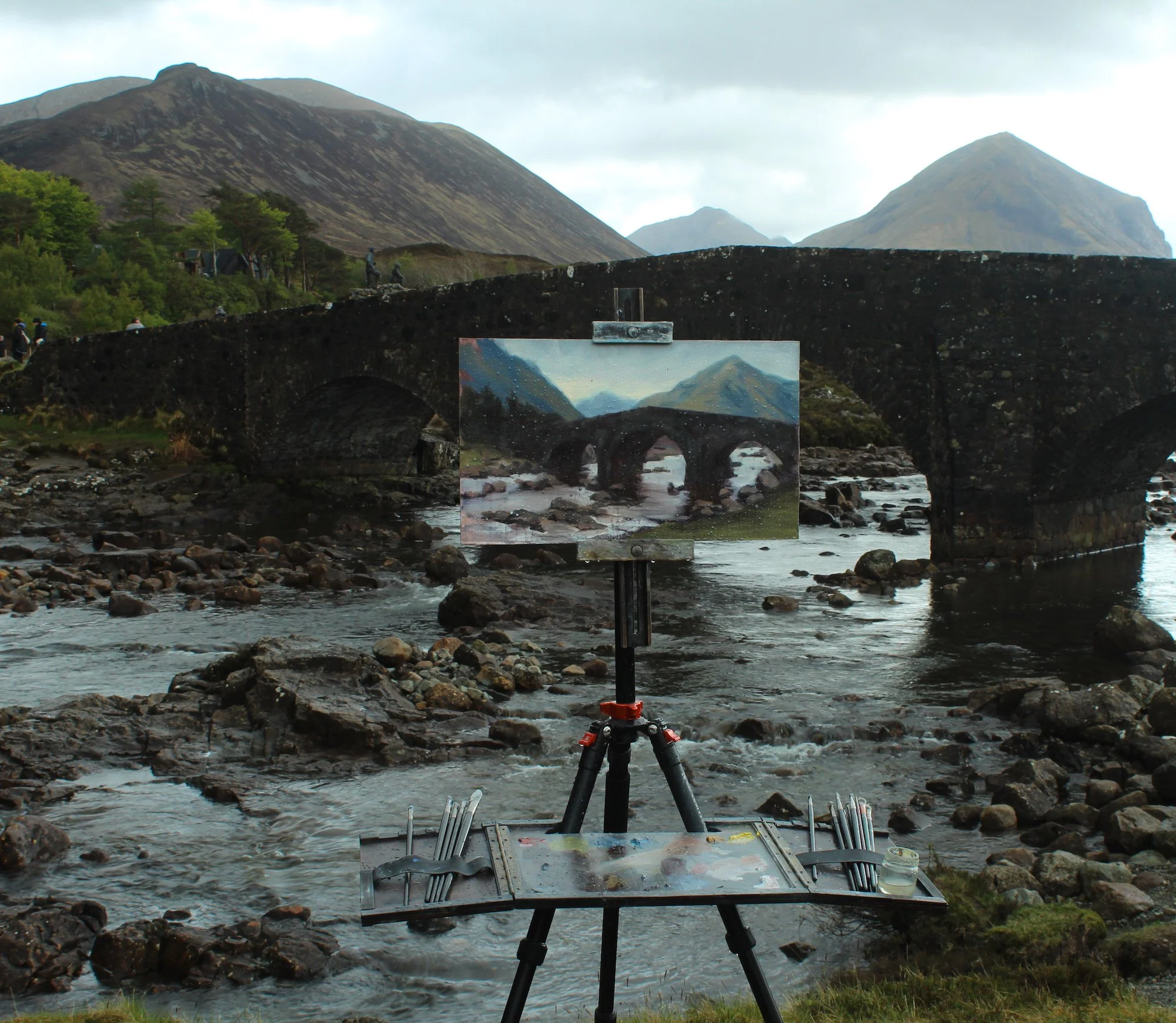  Please join us for   ‘Pleinair Painting on the Isle of Skye’    with Lee Craigmile   