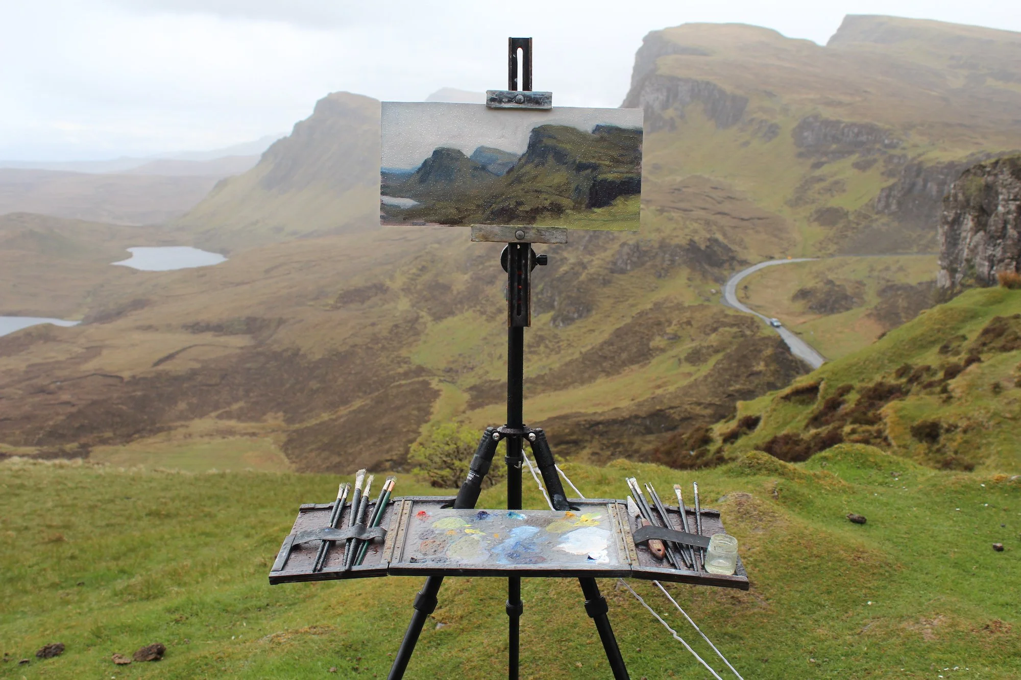  Please join us for   ‘Pleinair Painting on the Isle of Skye’    with Lee Craigmile   