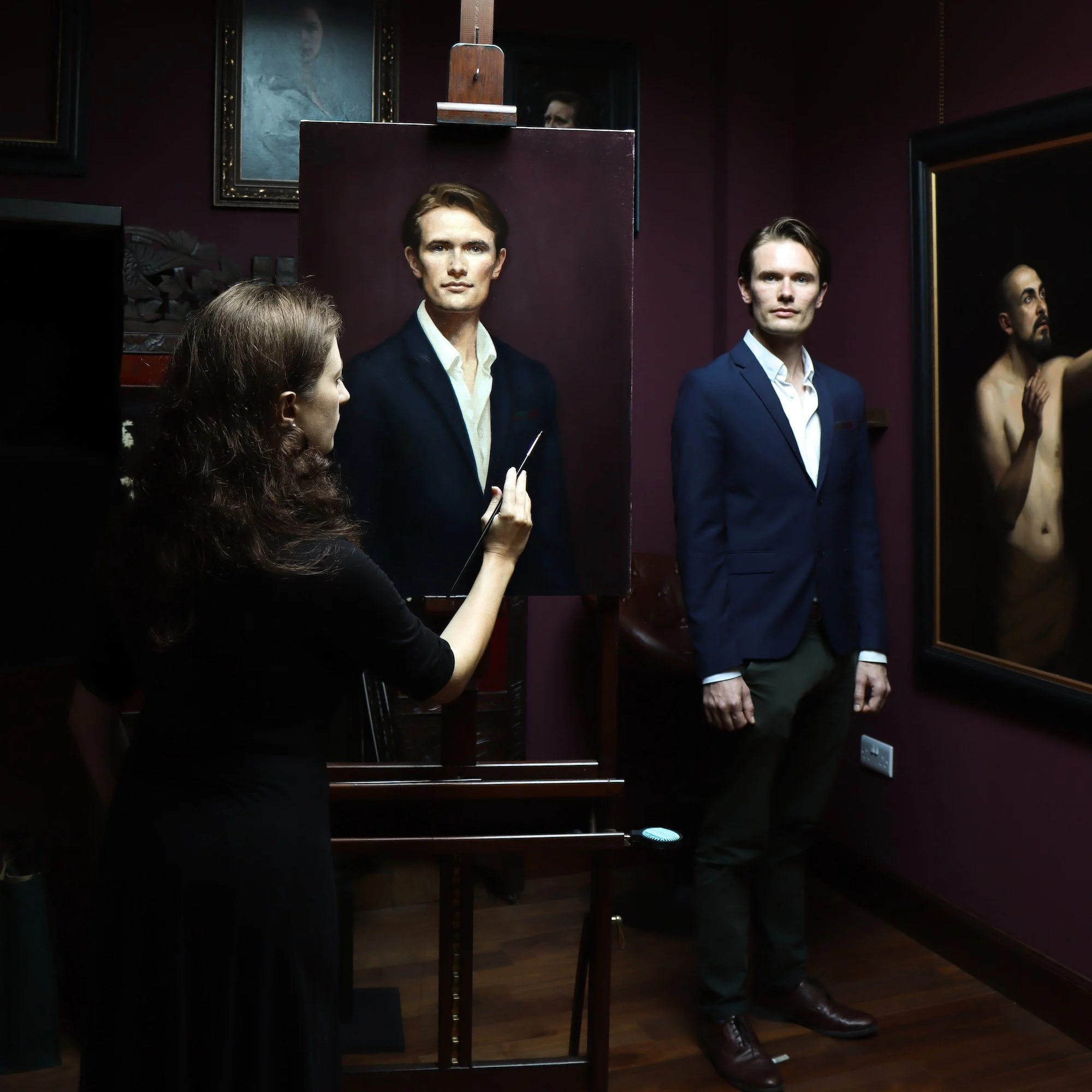  Please join us for   ‘Sight-Size Portraiture in Oils’     with Sarah Margaret Gibson   