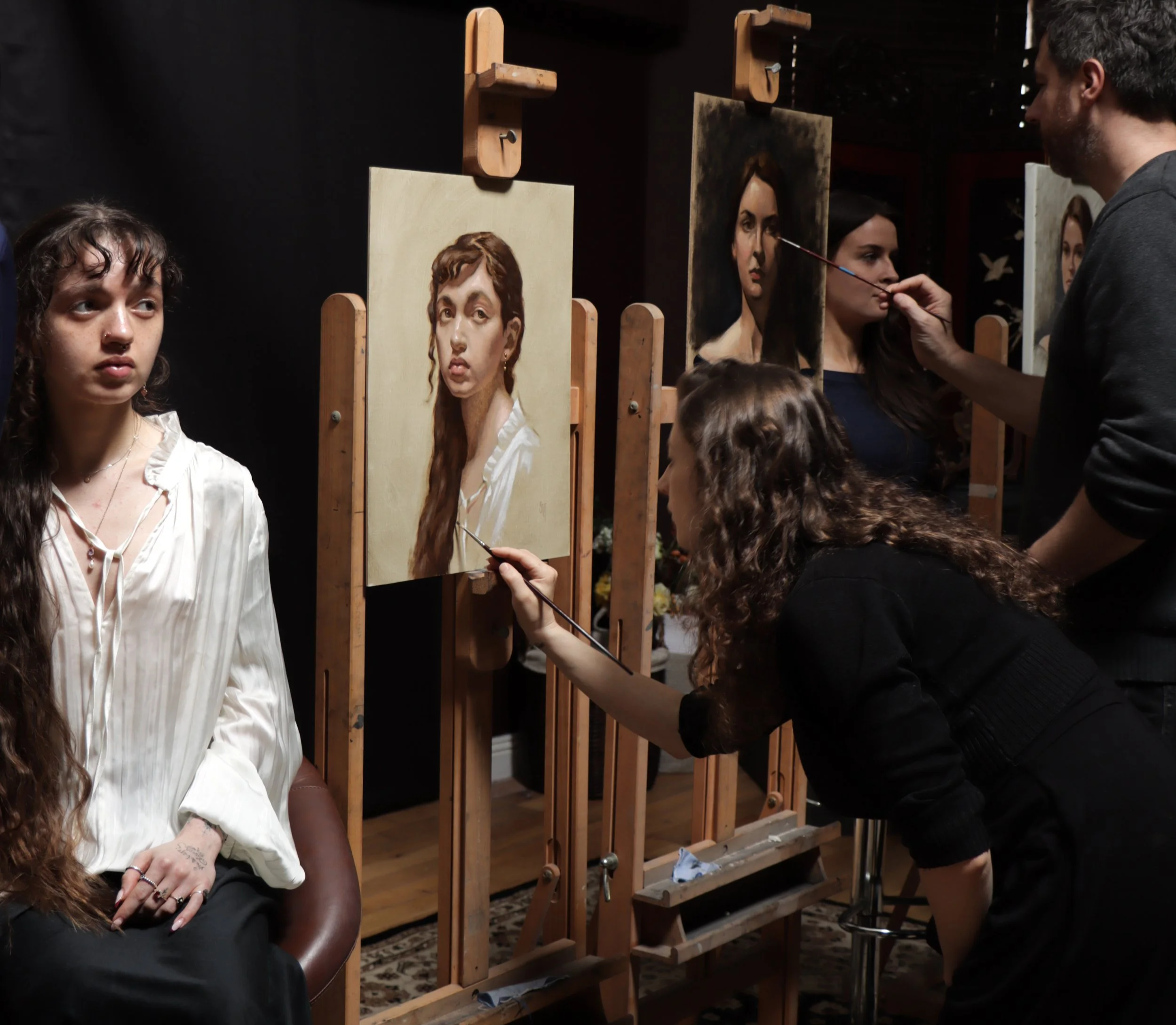  Please join us for   ‘PORTRAIT PAINTING IN OILS’ WITH SARAH MARGARET GIBSON  