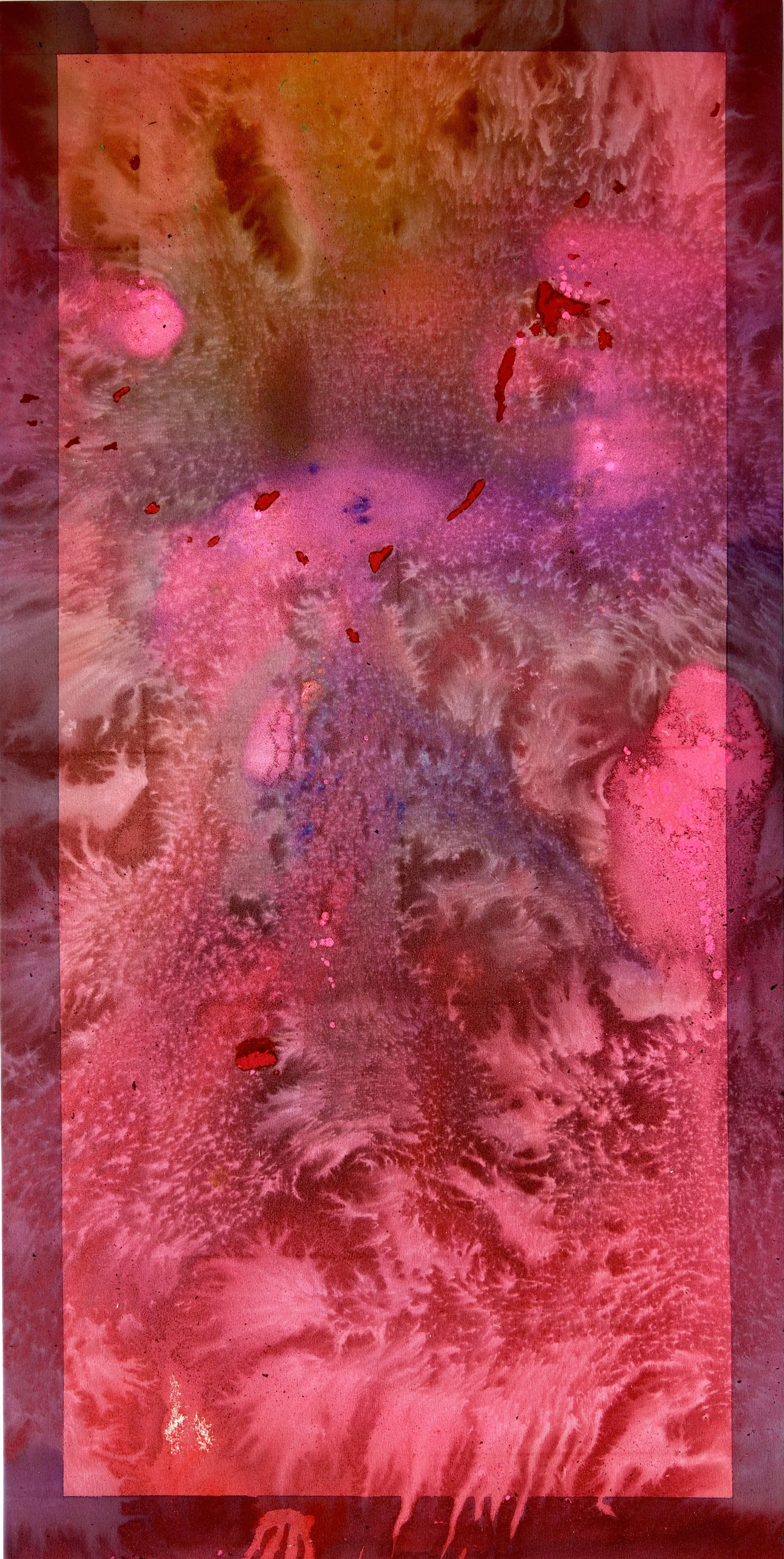 Untilted, Acylic on Canvas, 60 x 120cm 