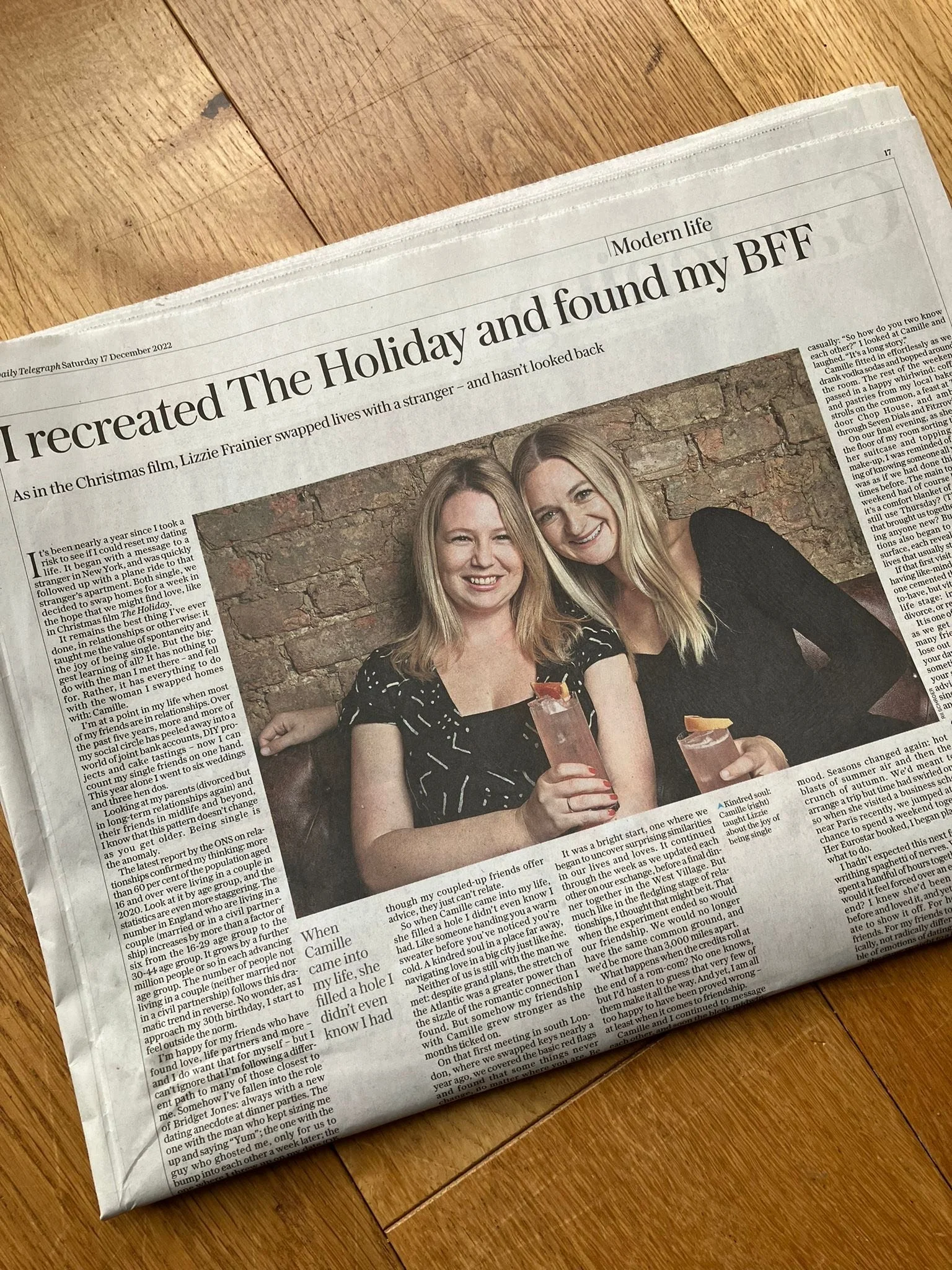 the holiday friendship single