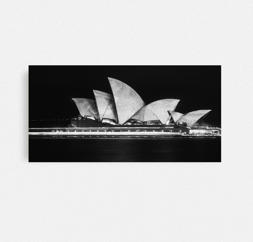 Sydney Opera House - Monochrome