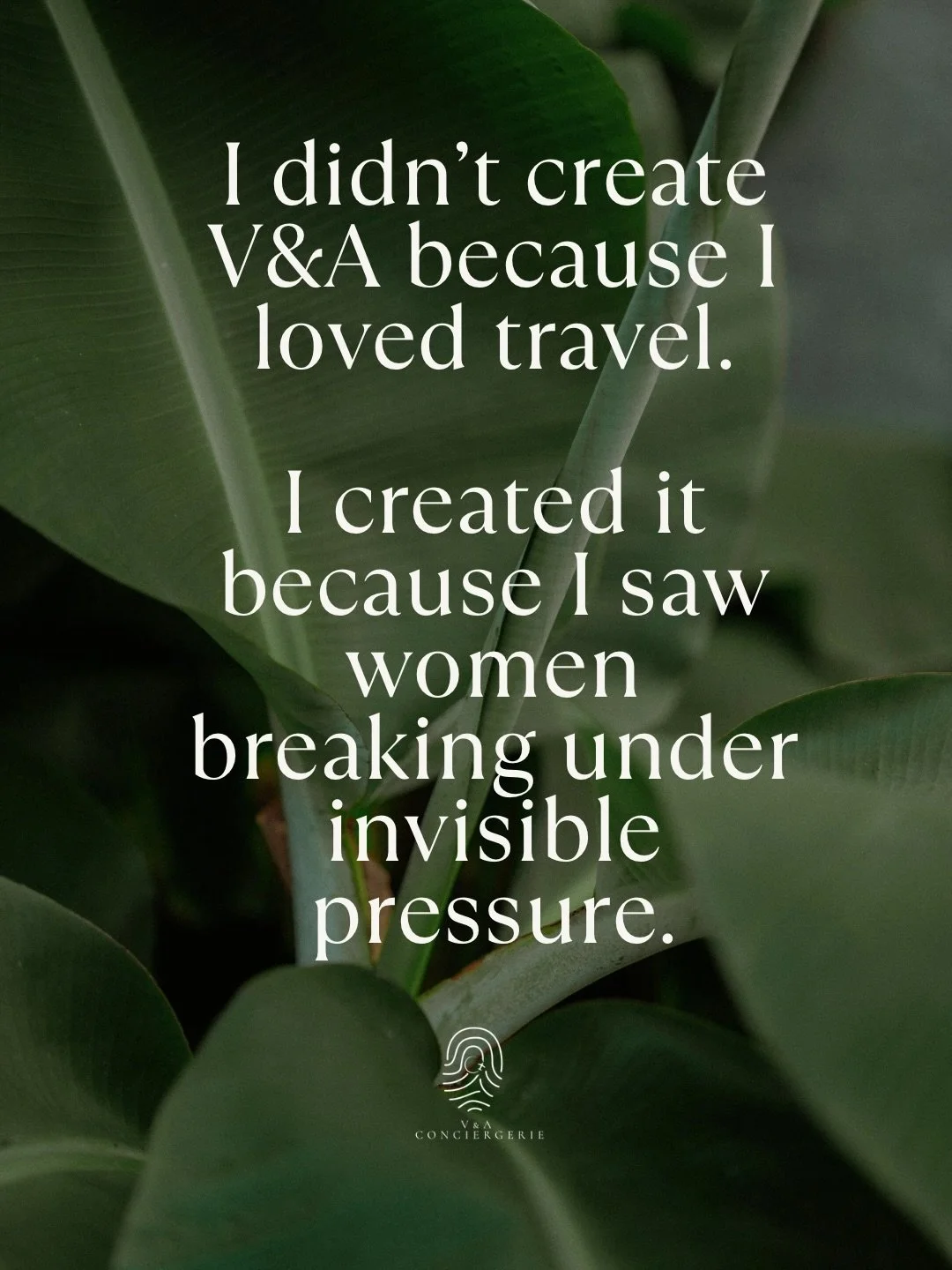 I didn&rsquo;t build this business to sell trips.
I built it because I saw what was missing.

Women don&rsquo;t need more checklists.
They don&rsquo;t need more comparison charts.
They don&rsquo;t need a million hotel choices.

They need someone who 