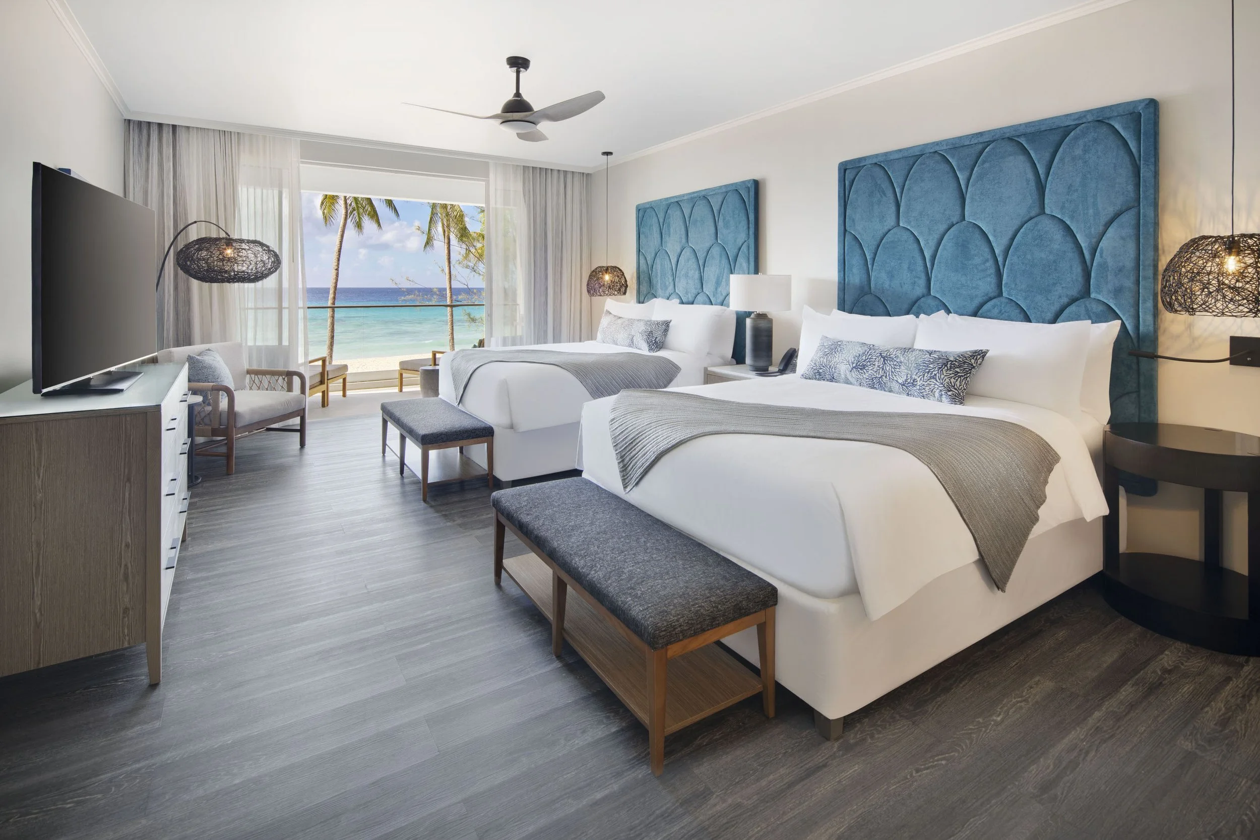 O2 beachfront ocean view