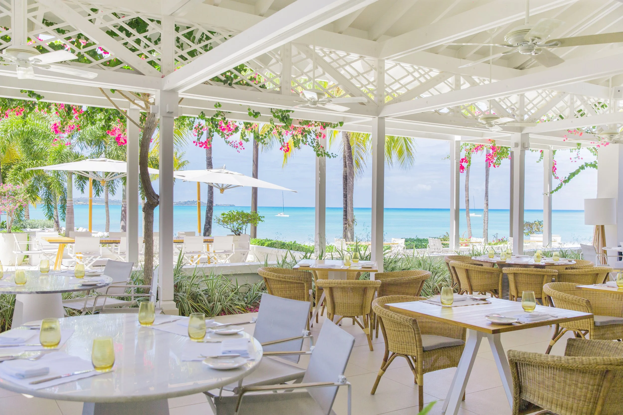 Jumby bay veranda