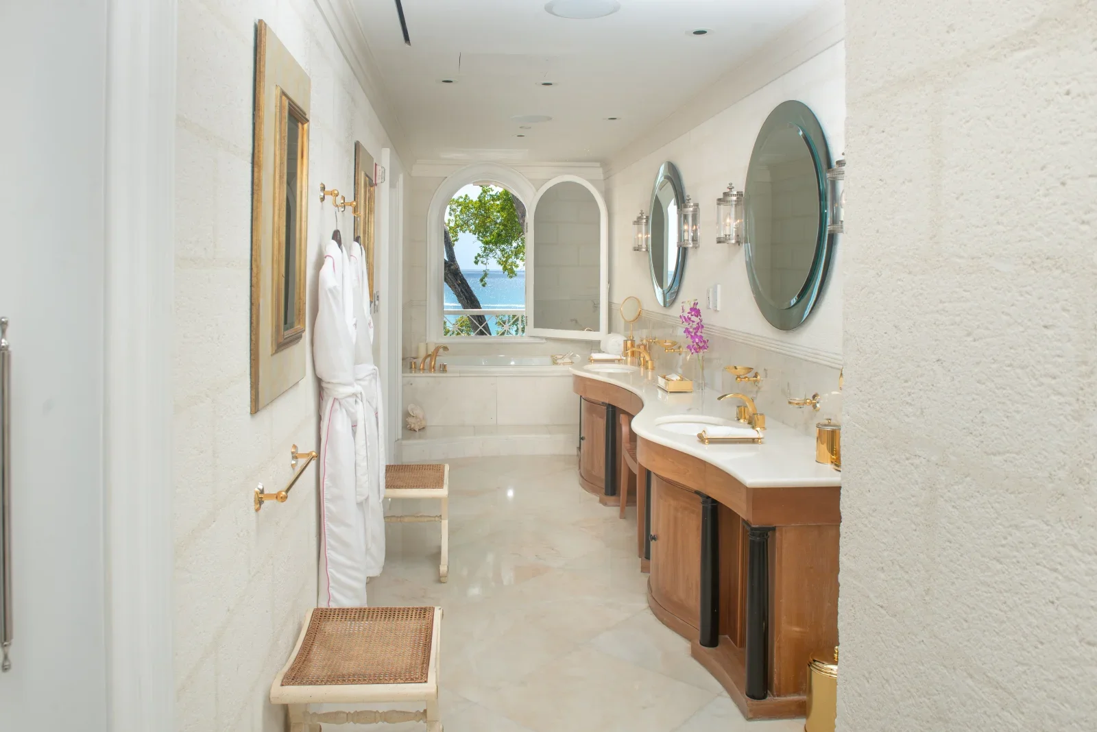 Sandylane ocean view bathroom