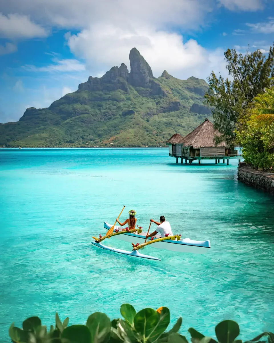St regis bora bora kayak