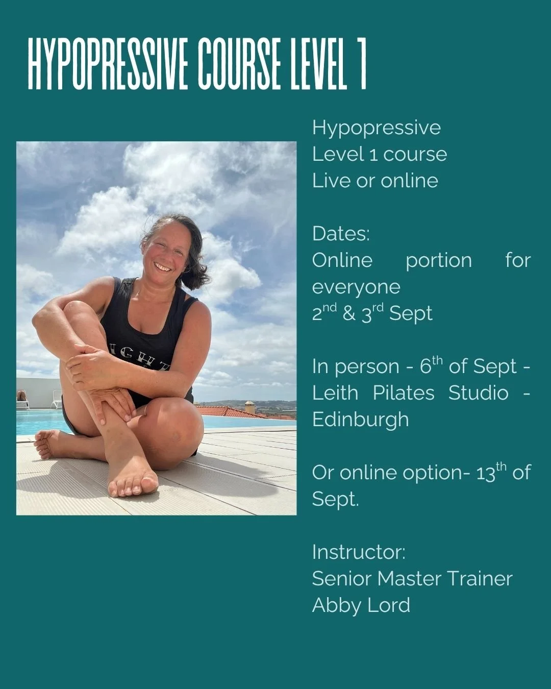 Level 1 Teacher Training