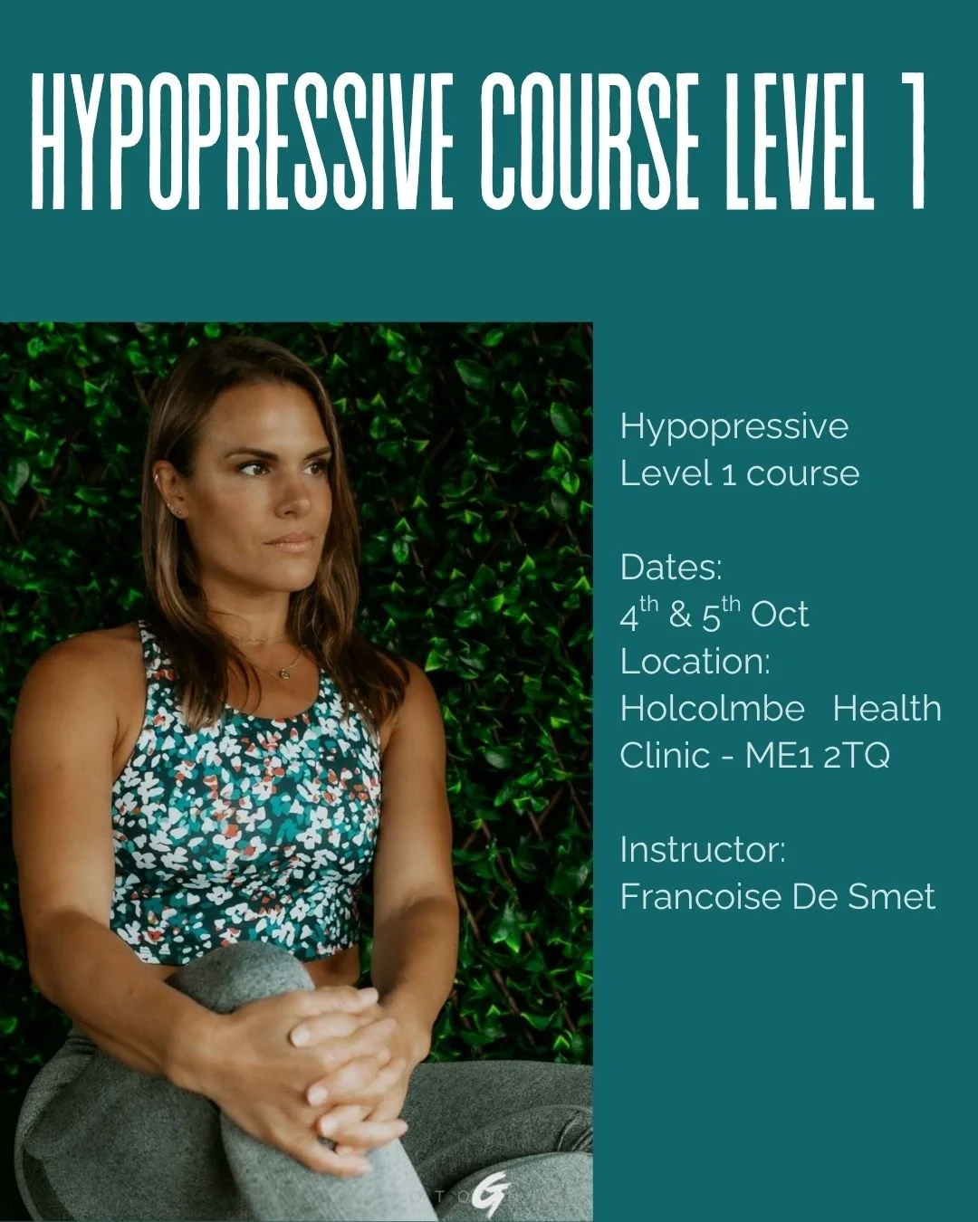 Level 1 Hypopressive teacher training course