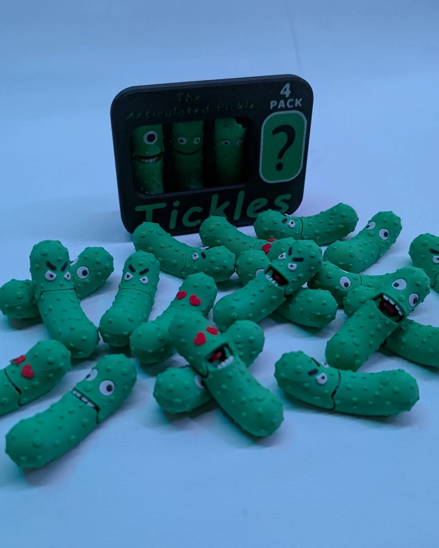 Due to all of the recent pickle orders, we now have more variety! 

There on the site now! 

Link in Bio

#pickles #3dprinting #etsy #squarespace #gifts #keyrings #animation #accessories #gift #fun #funny #laugh #manchester #smallbusiness #joke #love