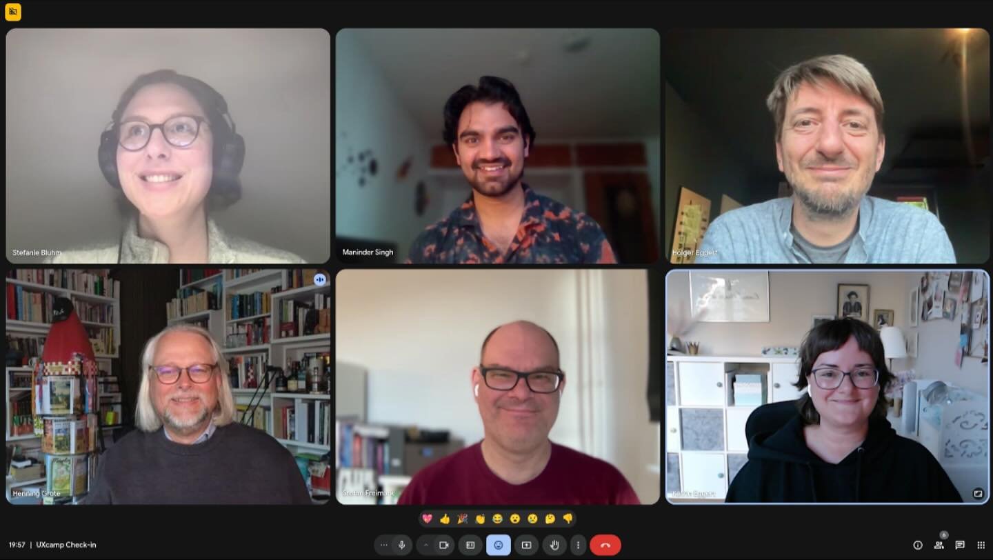 Everything is running at full speed. We are in the final preparations. We look forward to seeing you soon.

🔸&nbsp;Join our Slack community: sign up to our newsletter to get a link. Hang out with fellow UXers before, during, and after the event.

Sp