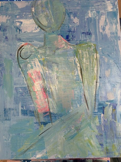 16X20 acrylic $650