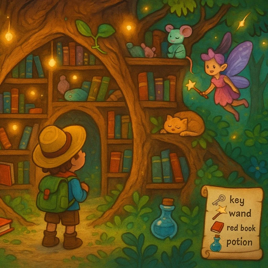 Craft Idea: Search and Find Puzzles for Creative Kids
