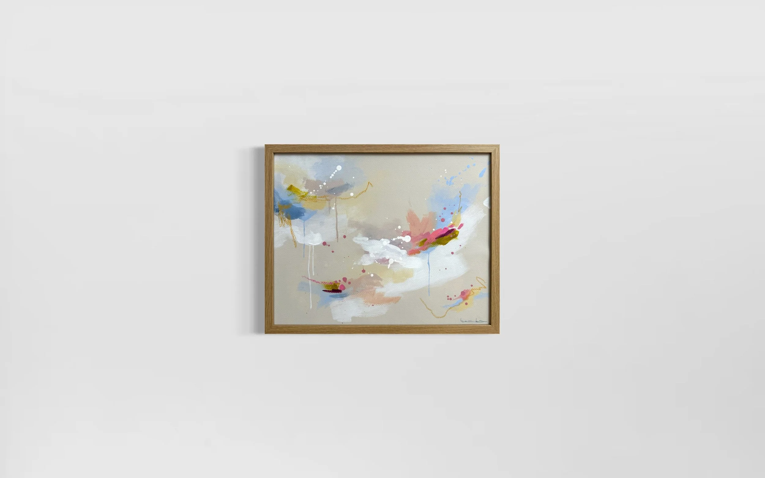 Paper Works Light Cashmere x Powder Blue