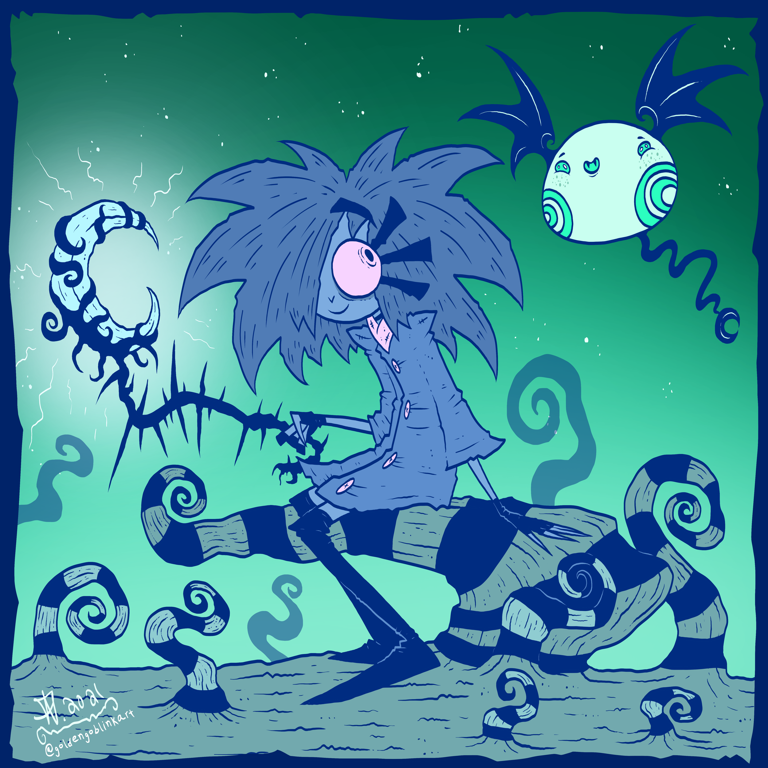 Sabel in the Woodscape