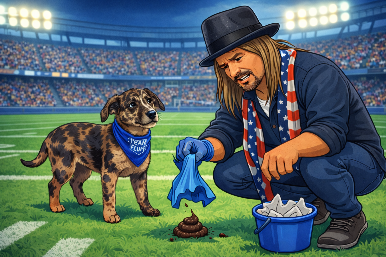 THE REAL HALFTIME SHOWDOWN: TURNING POINT VS. THE PUPPY BOWL