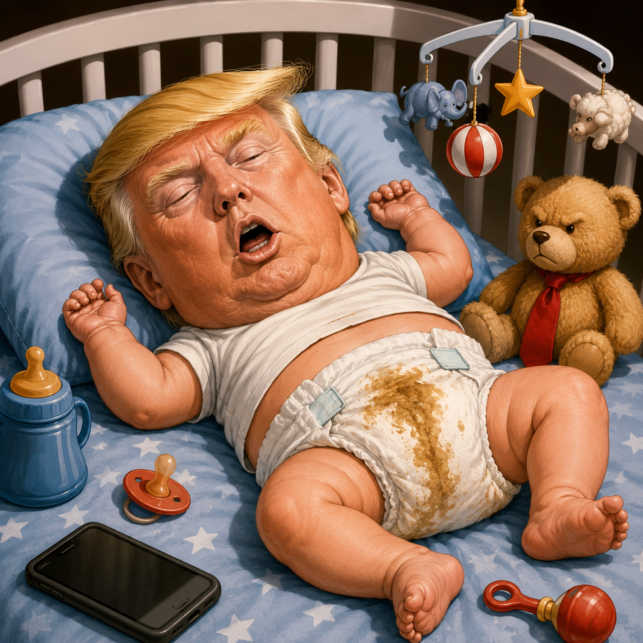 WHEN "SLEEPS LIKE A BABY" ISN'T A COMPLIMENT