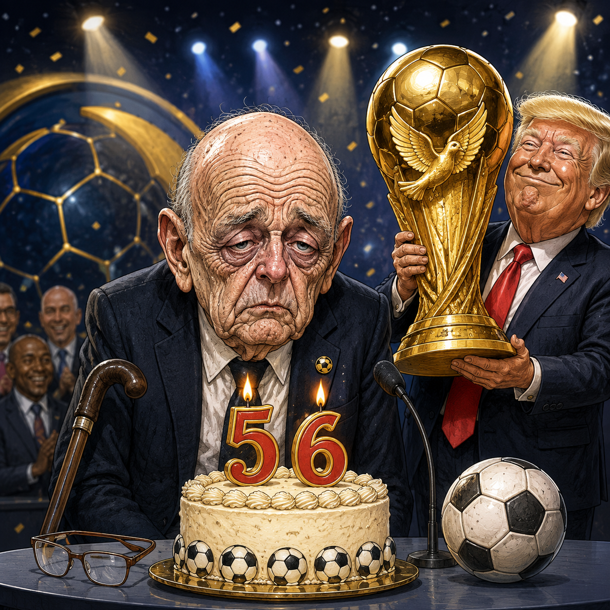 GIANNI INFANTINO IS 56. I’VE SEEN CRACKHEADS AGE BETTER