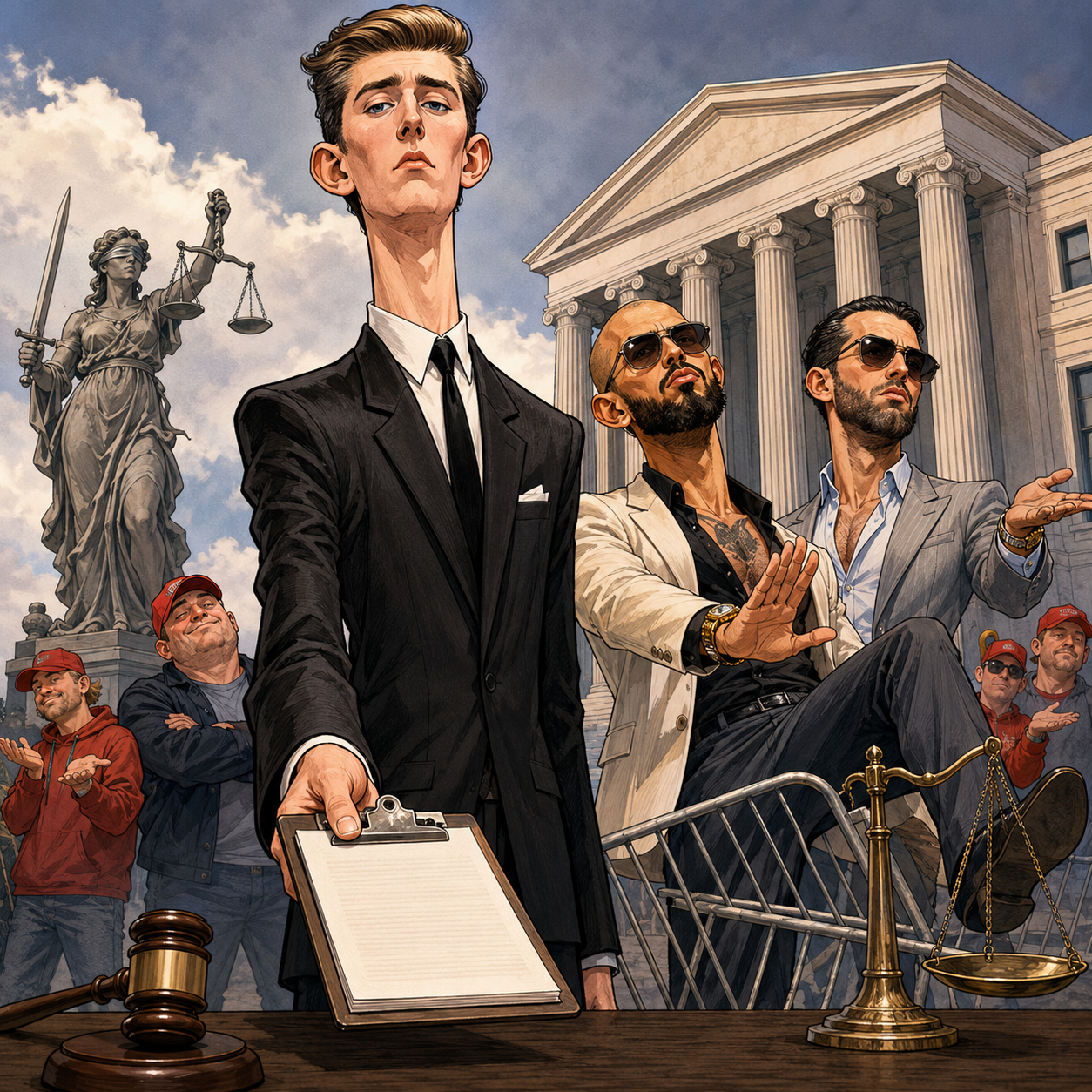 LAW AND ORDER, UNTIL IT’S ONE OF OUR GUYS