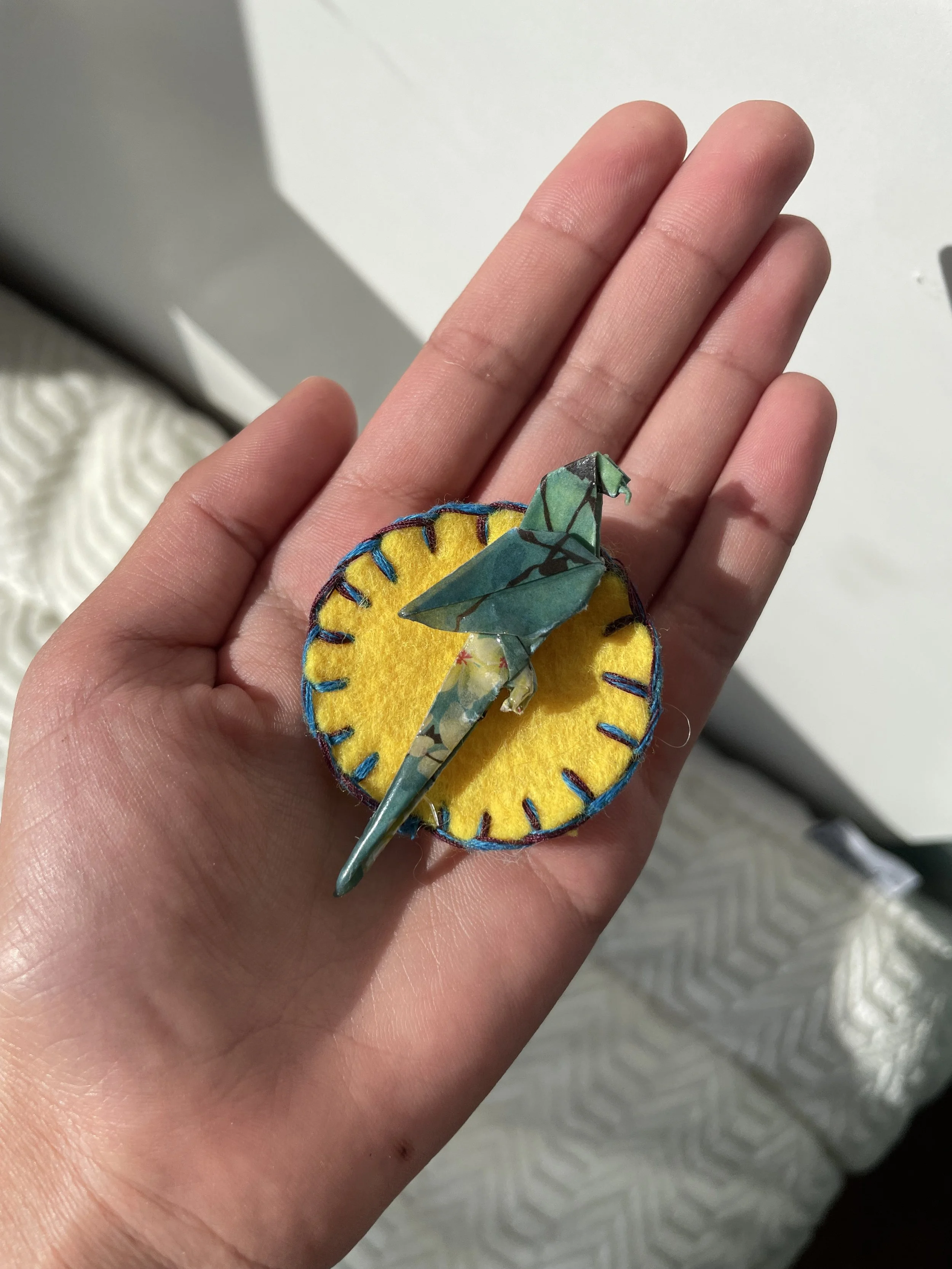 Sun Kissed Brooch