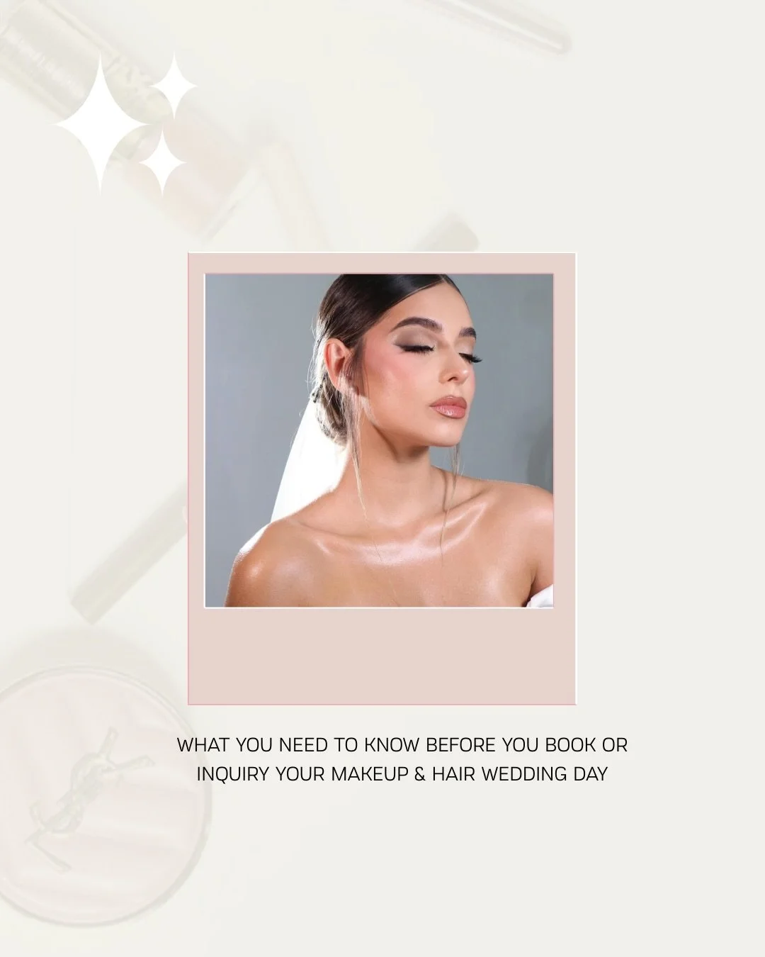 Booking your wedding makeup &amp; hair is more than just choosing a look, it&rsquo;s about choosing the right artists🤍

1. Style Alignment
Before booking, make sure the artist&rsquo;s signature style truly aligns with your vision and aesthetic✨💕

2