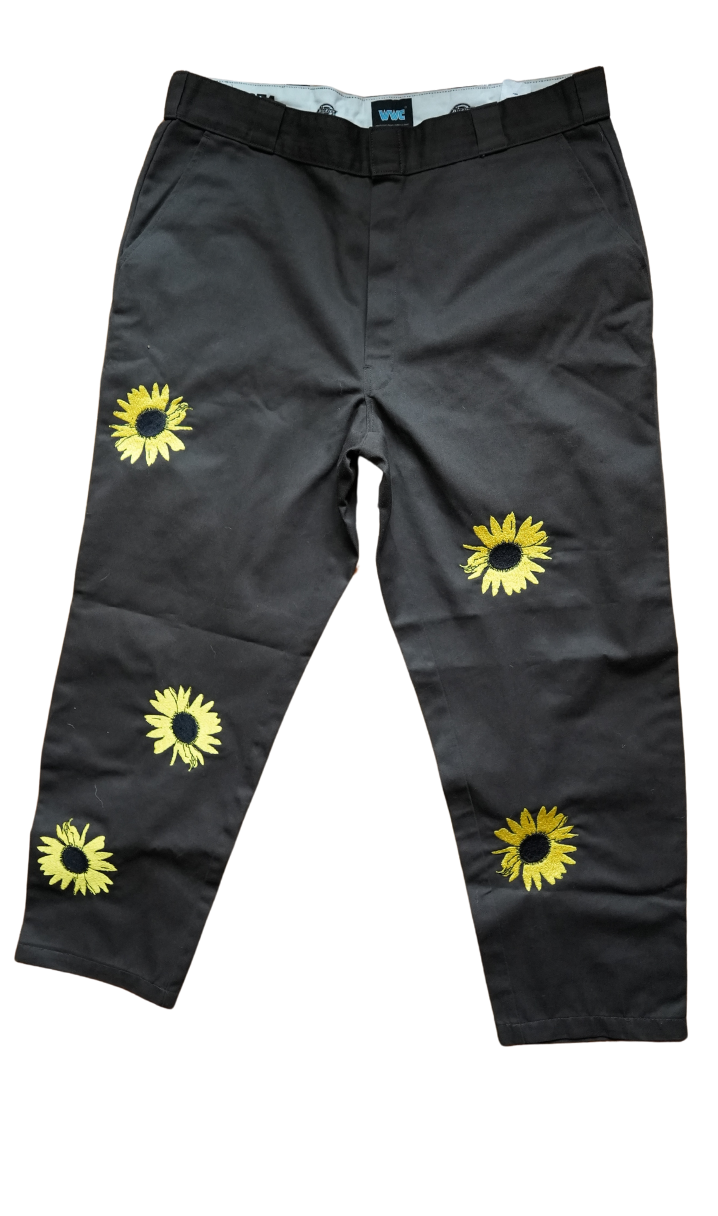 DOBAN X WWC  SUNFLWER PANTS