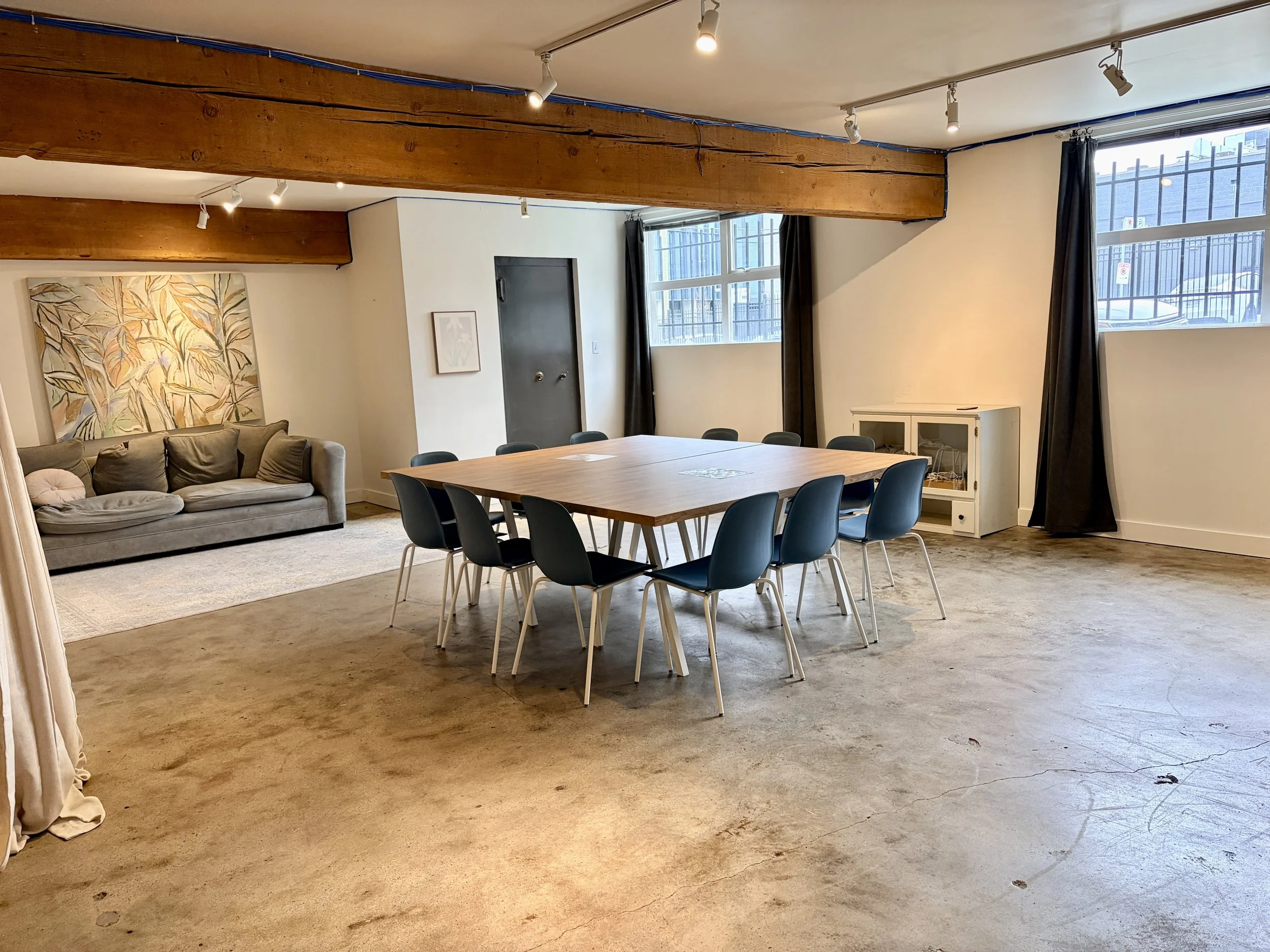Studio and event rental space in vancouver
