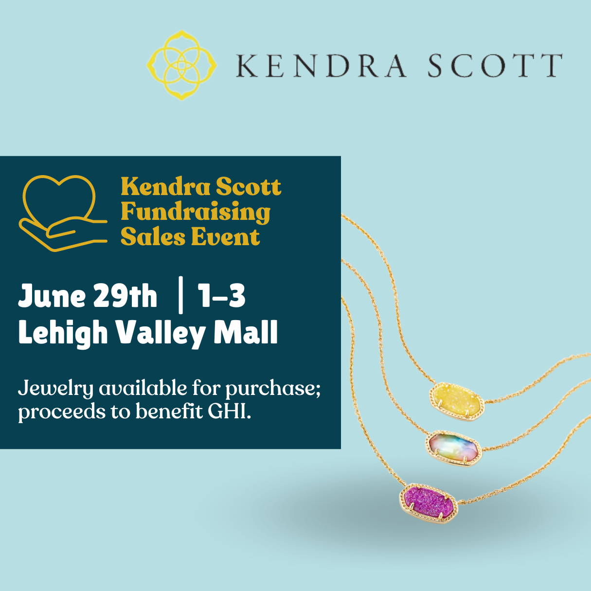 Kendra Scott Fundraising Sales Event