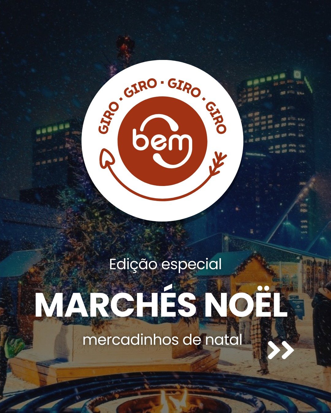 Chegou o Giro do BEM &ndash; Especial March&eacute;s de No&euml;l! 🎄

Dezembro transforma Montreal em um cen&aacute;rio m&aacute;gico, com mercados natalinos cheios de charme, criatividade, sabores e presentes &uacute;nicos. Vem conferir:

✨ The Gre