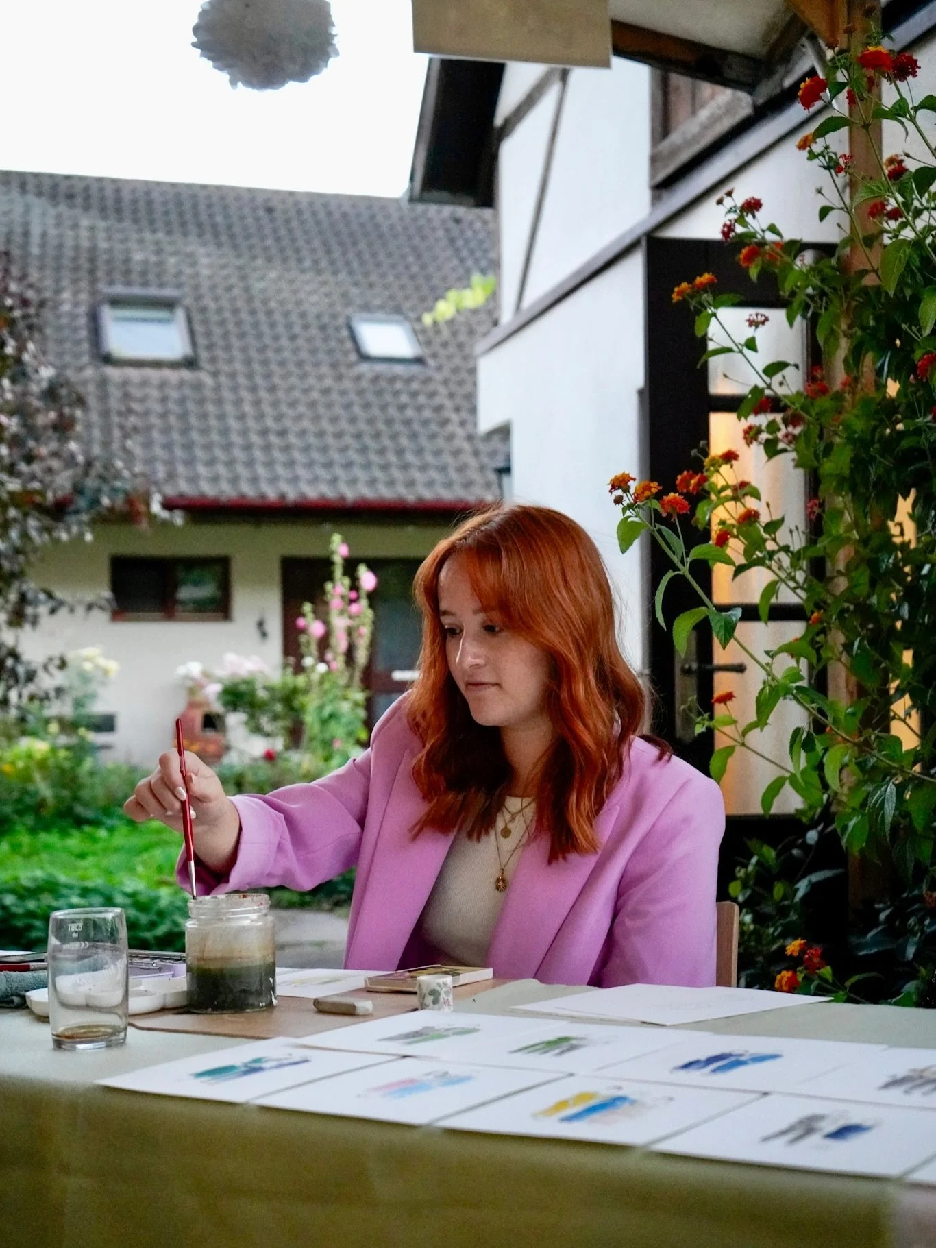 It&rsquo;s such a joy to paint these little memories on such meaningful wedding days. I love taking the time to observe the colors, textures, and unique details of each guest&rsquo;s outfit and translating them onto paper. Every illustration becomes 