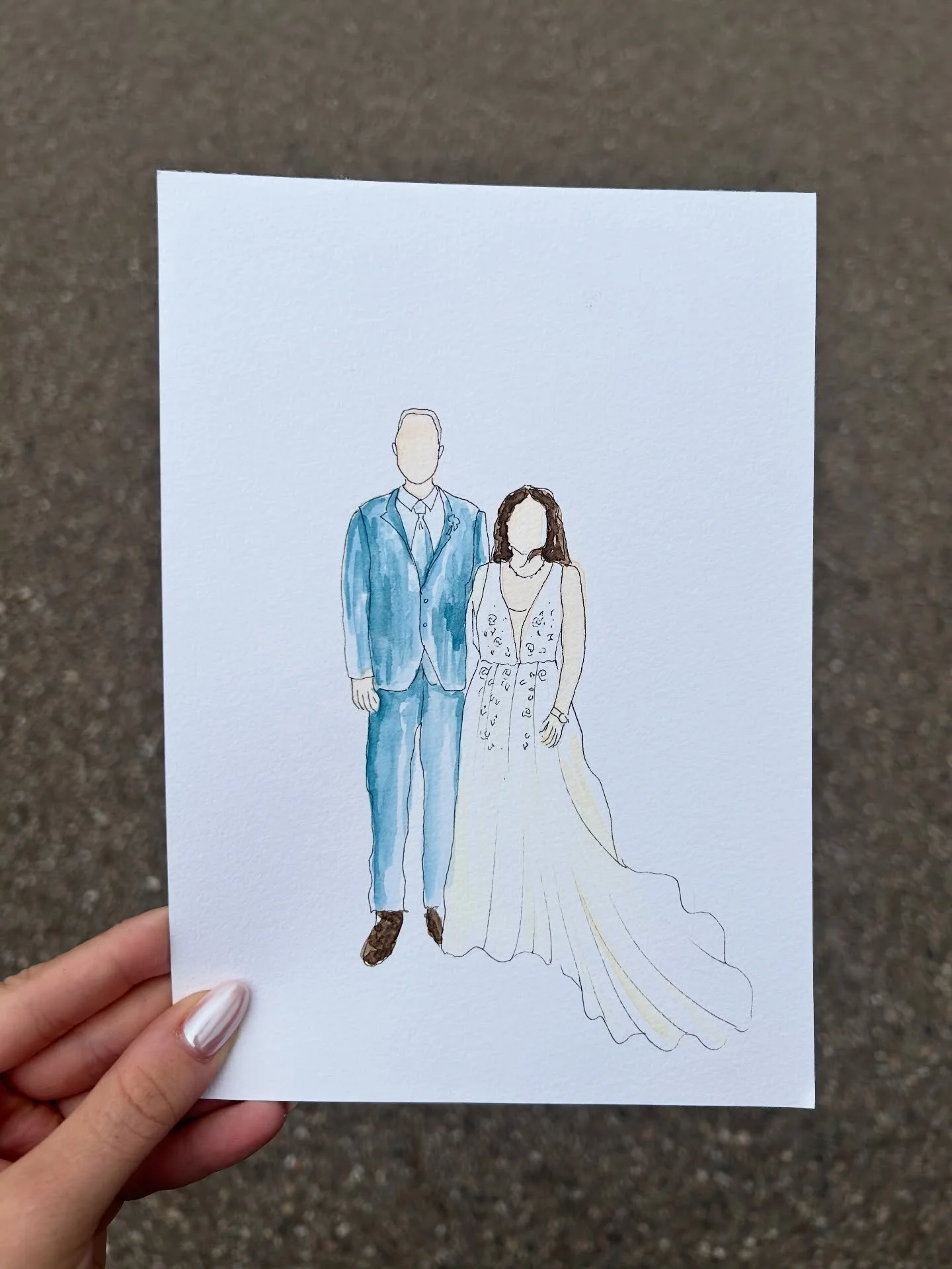 Here are a few of the guest illustrations from a June wedding I had the joy of being part of. It was truly magical.💒

If you&rsquo;re interested in booking me for your own wedding, feel free to reach out &mdash; I&rsquo;d be happy to send you all th