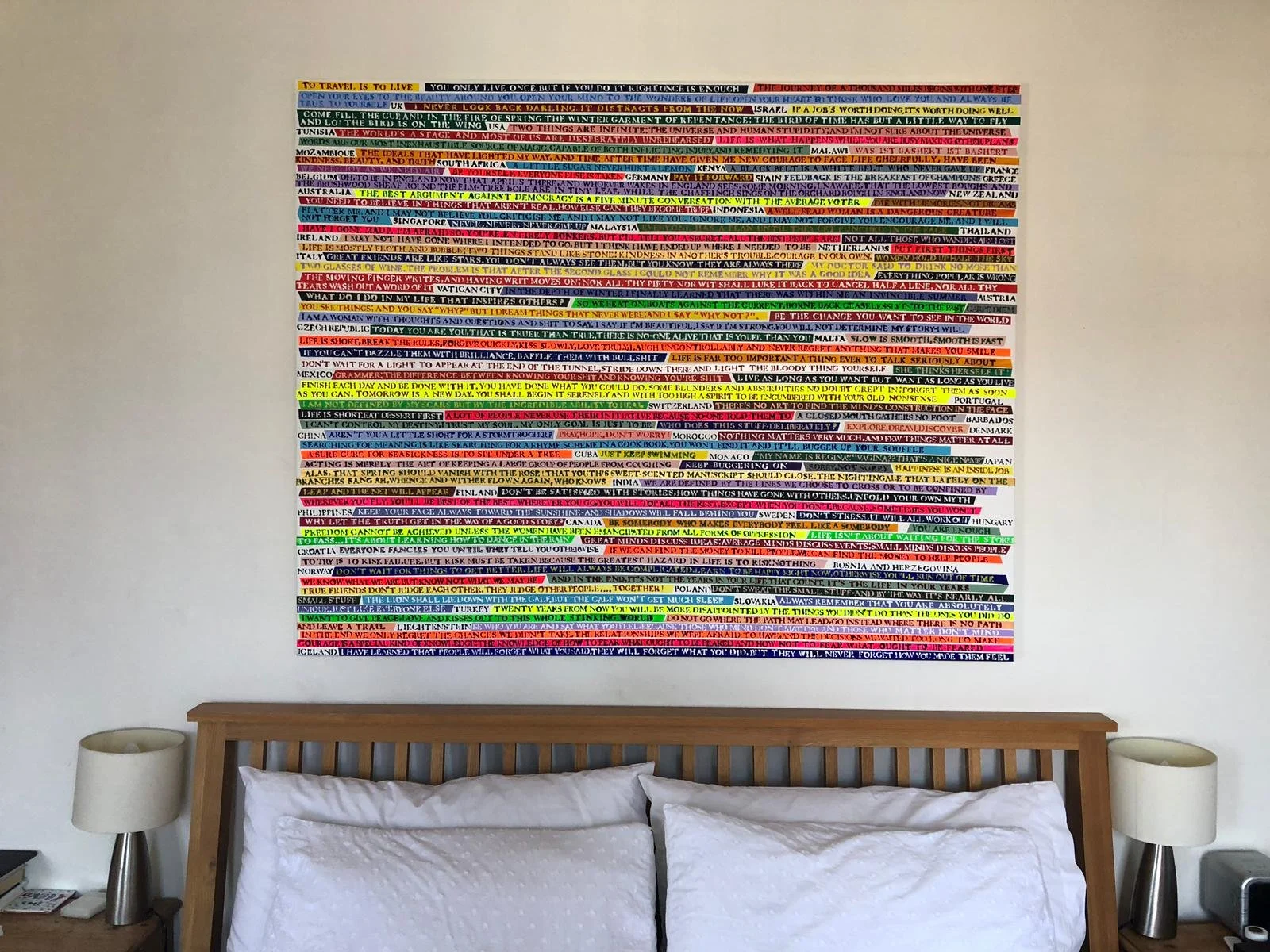 SIXTIETH BIRTHDAY, BOOK QUOTES & PLACES