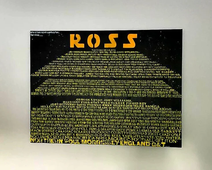 ROSS, SIXTIETH BIRTHDAY, STAR WARS
