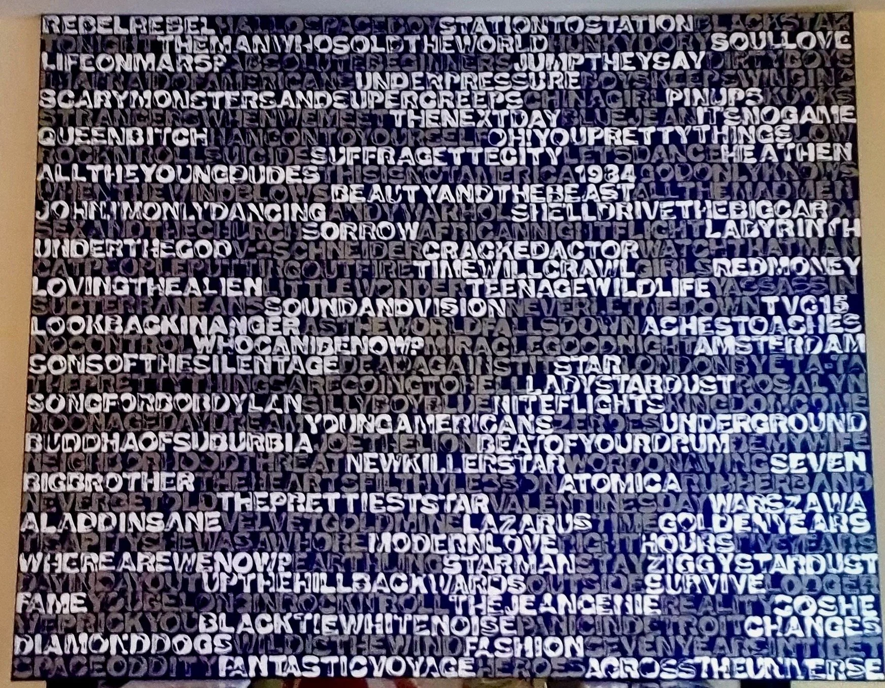 BOWIE ALBUM TRACKS