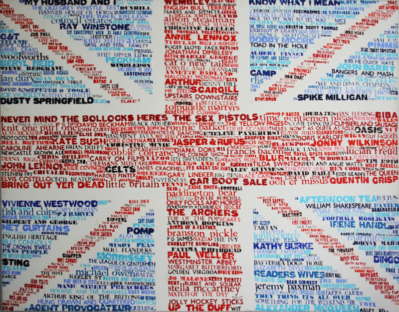 UNION JACK, MULTI HUES